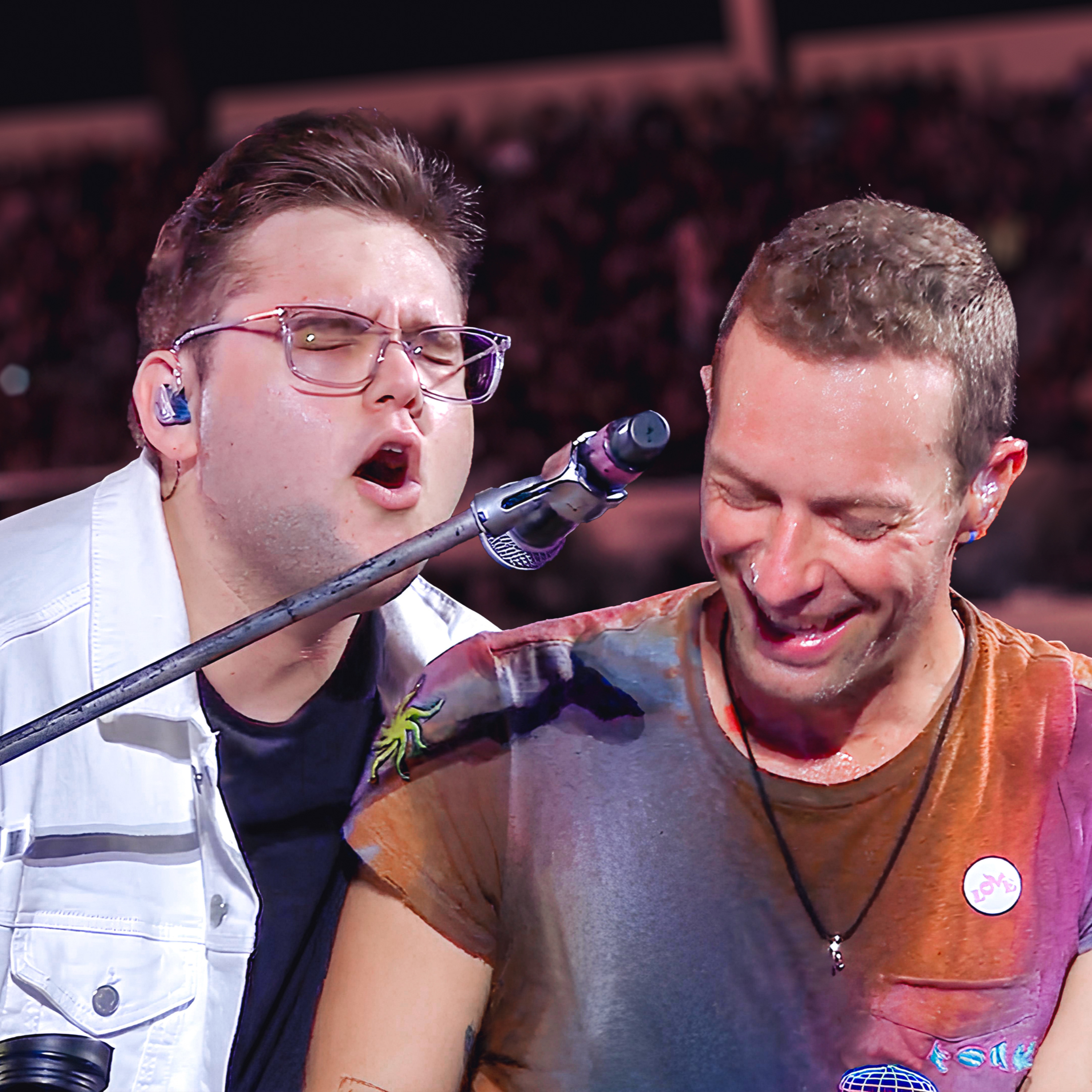I Sang On Stage With Coldplay