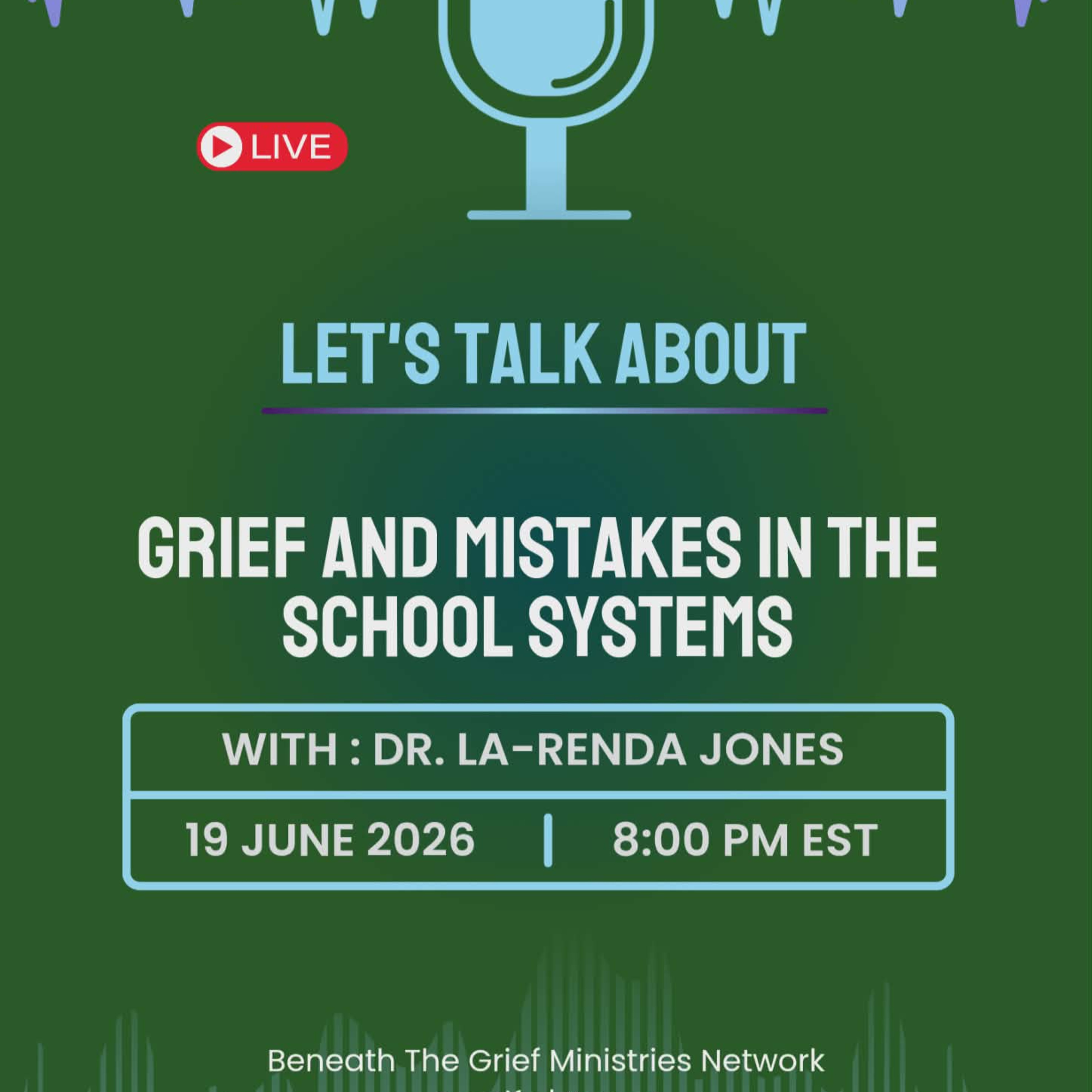 Lets Talk About Grief And The Mistakes In The School System  episode artwork
