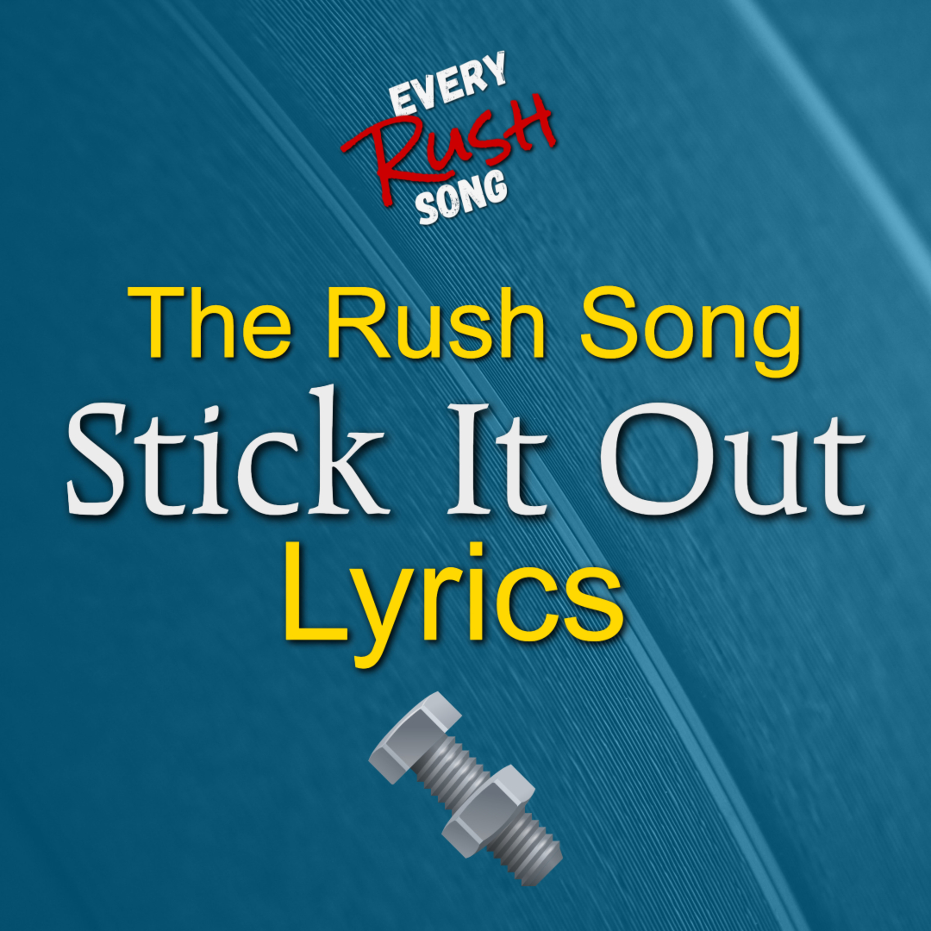 Rush's "Stick It Out" Lyrics and Meaning episode artwork