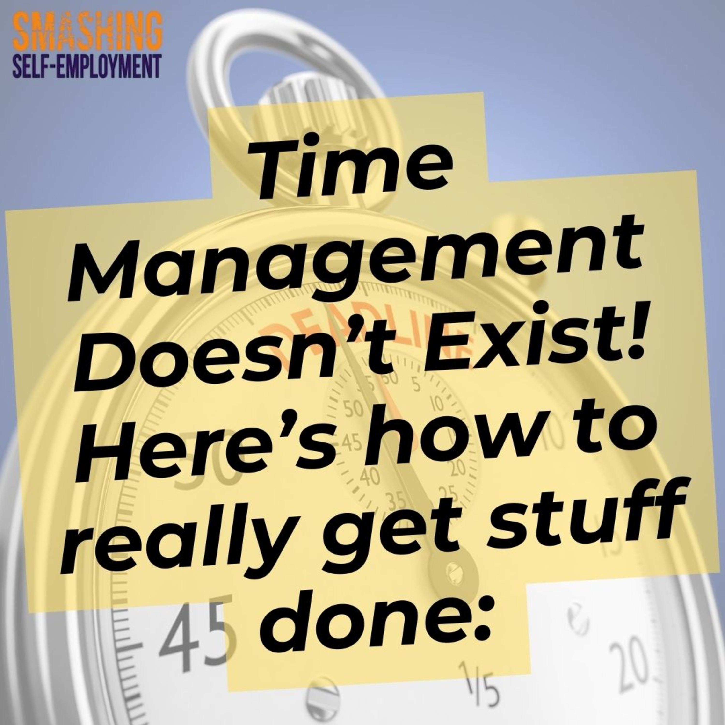 Smashing Self-Employment - Marketing and productivity help if you\'re self-employed.