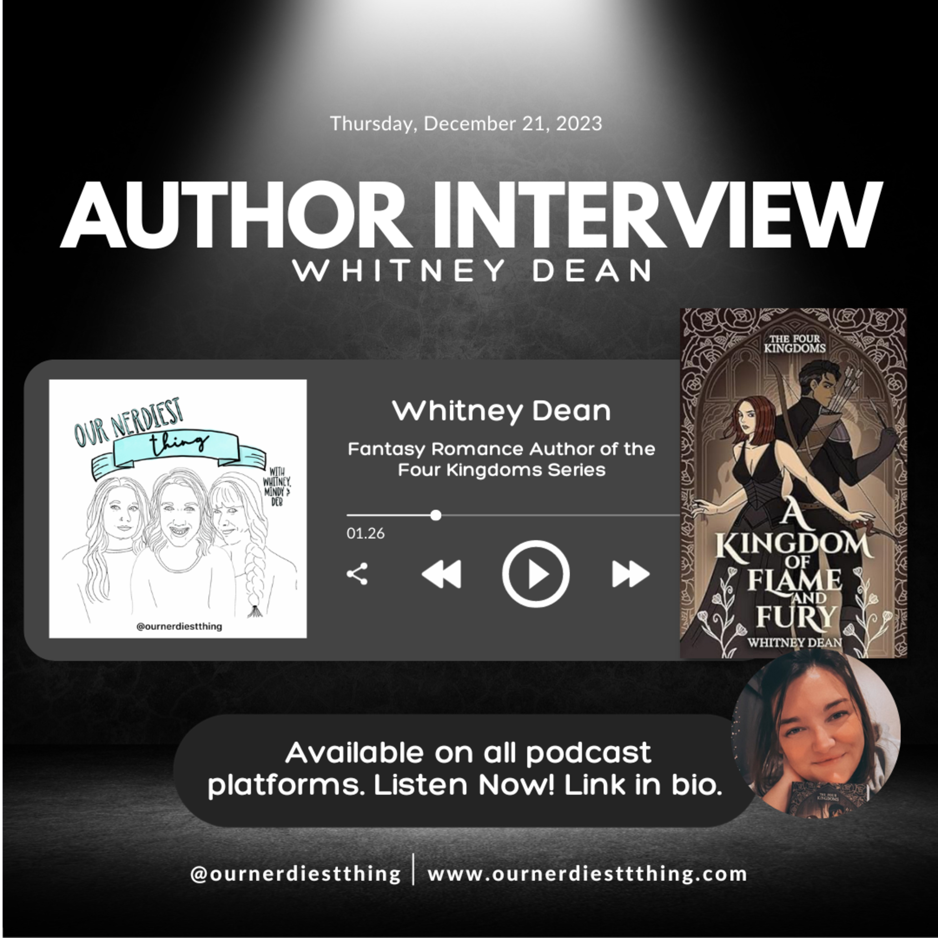 Author Interview: Whitney Dean episode artwork