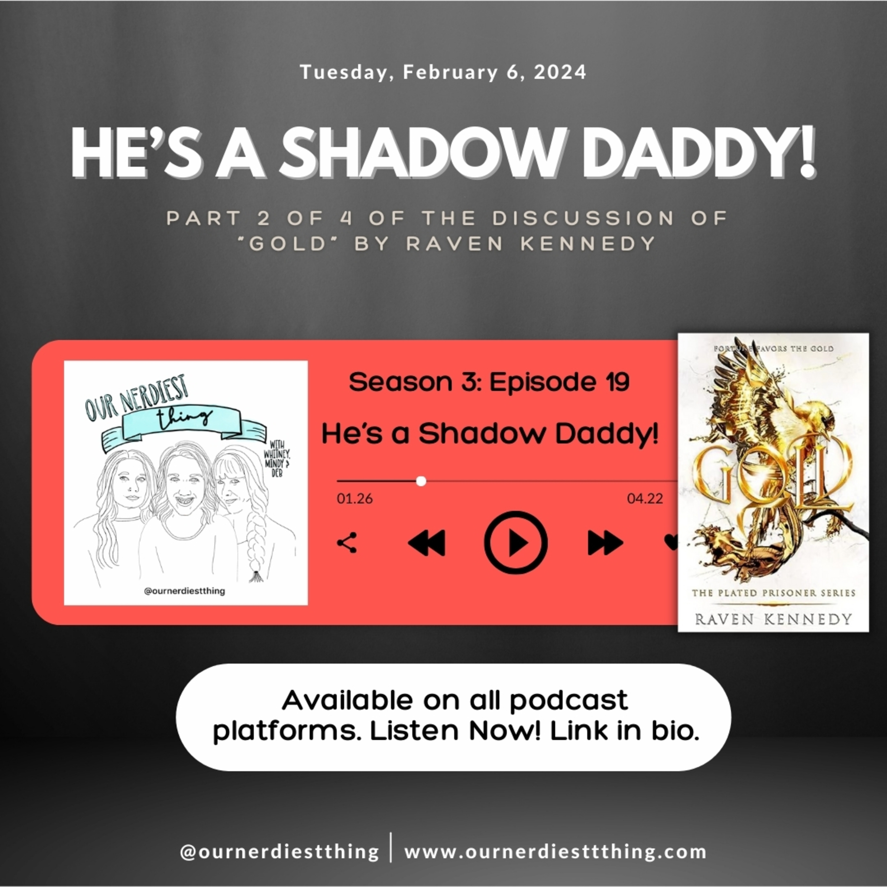 Season 3: Episode 19 - He’s a Shadow Daddy! episode artwork