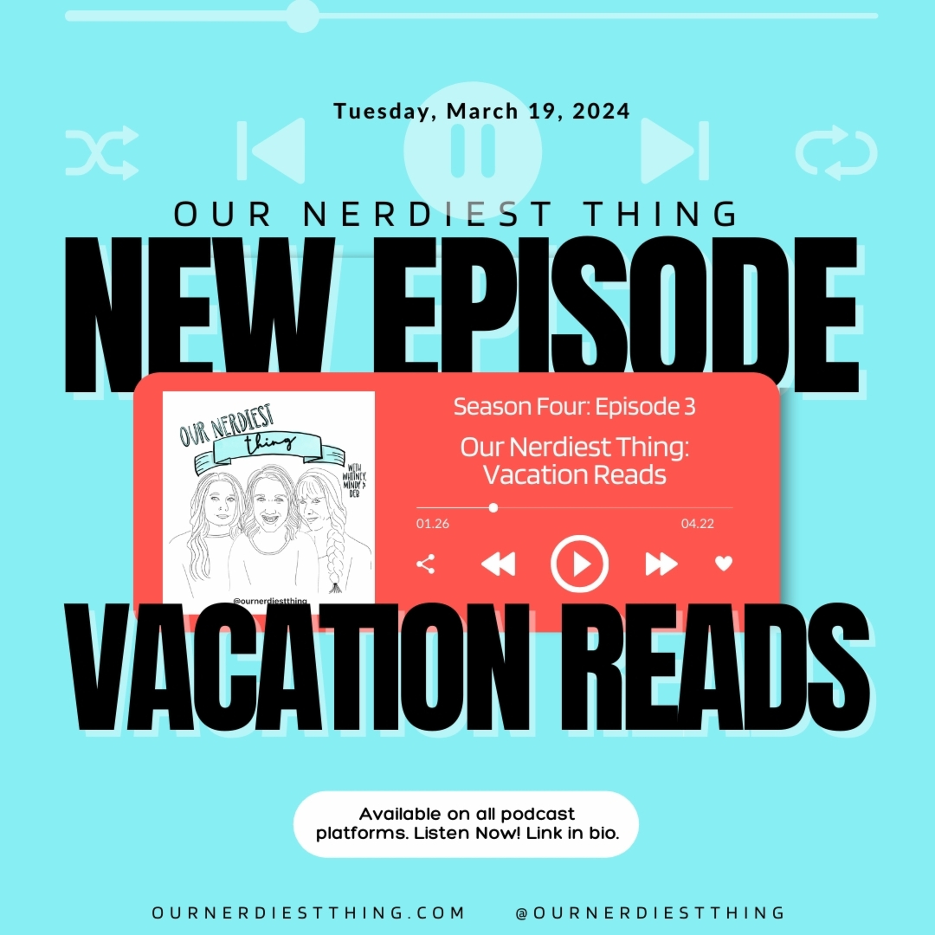 Season 4: Episode 3 - ONT Vacation Reads + Author Kate Gateley episode artwork