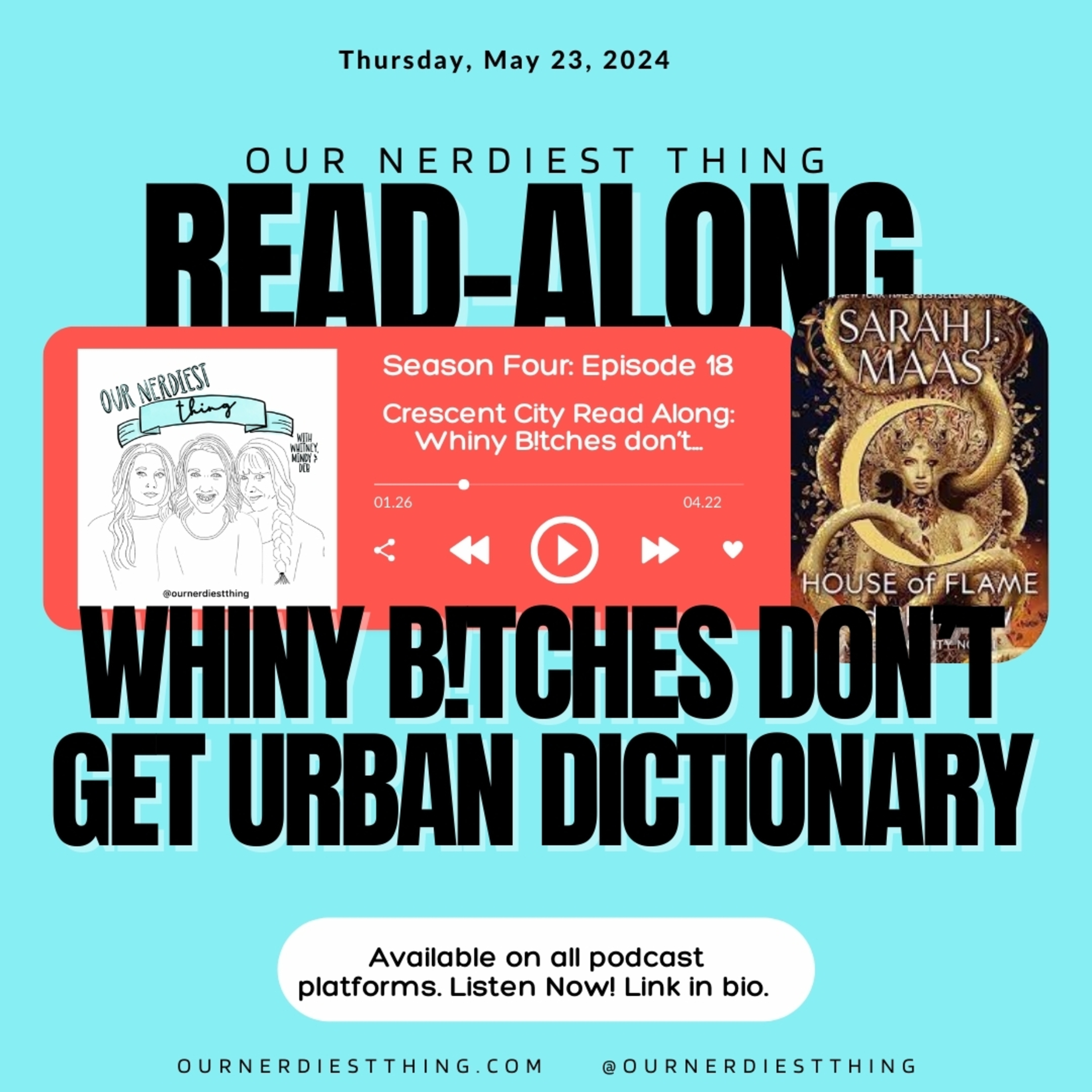 Season 4: Episode 18- Whiny B!tches Don't Get Urban Dictionary episode artwork