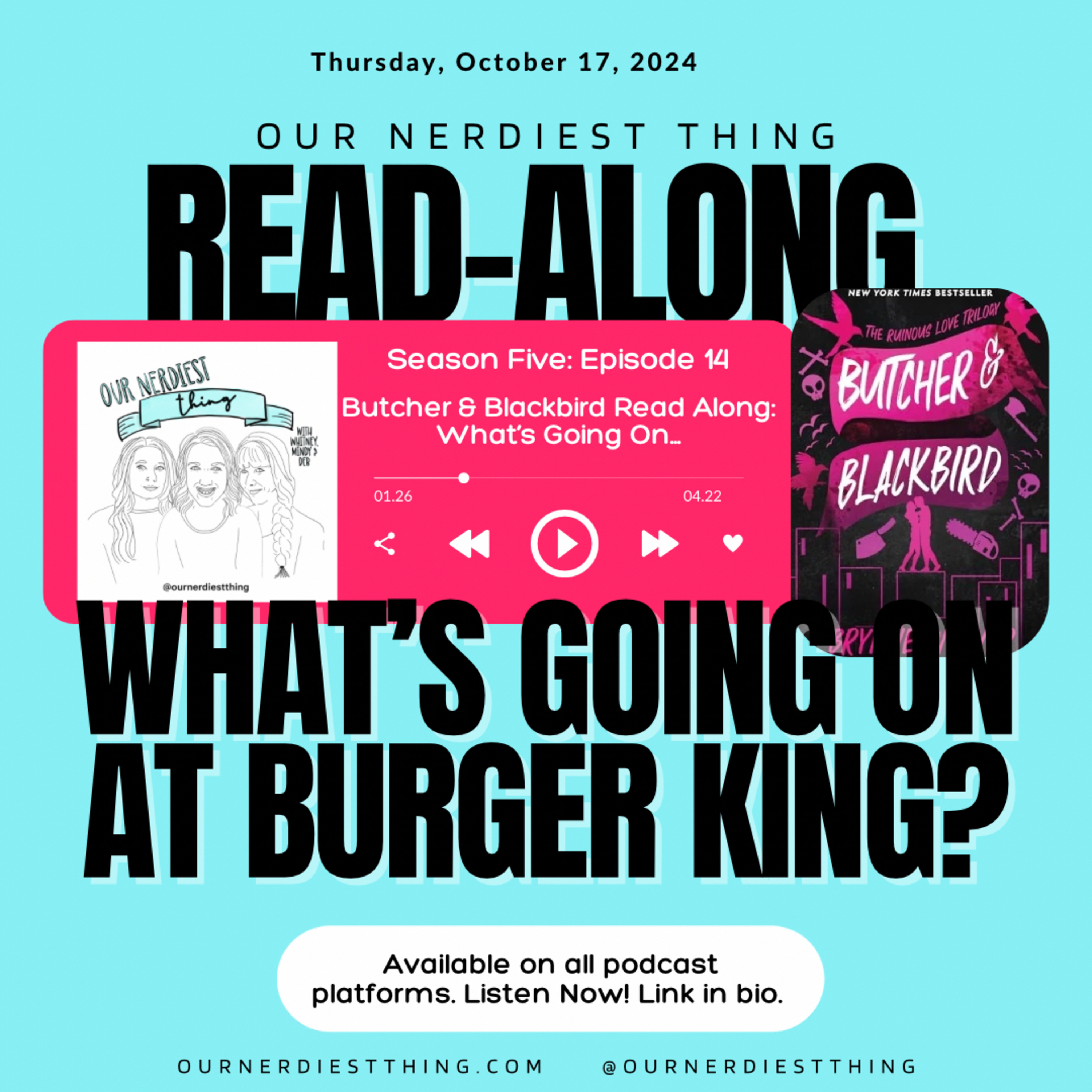 Season 5: Episode 14 - Butcher & Blackbird: What's Going On At Burger King? episode artwork