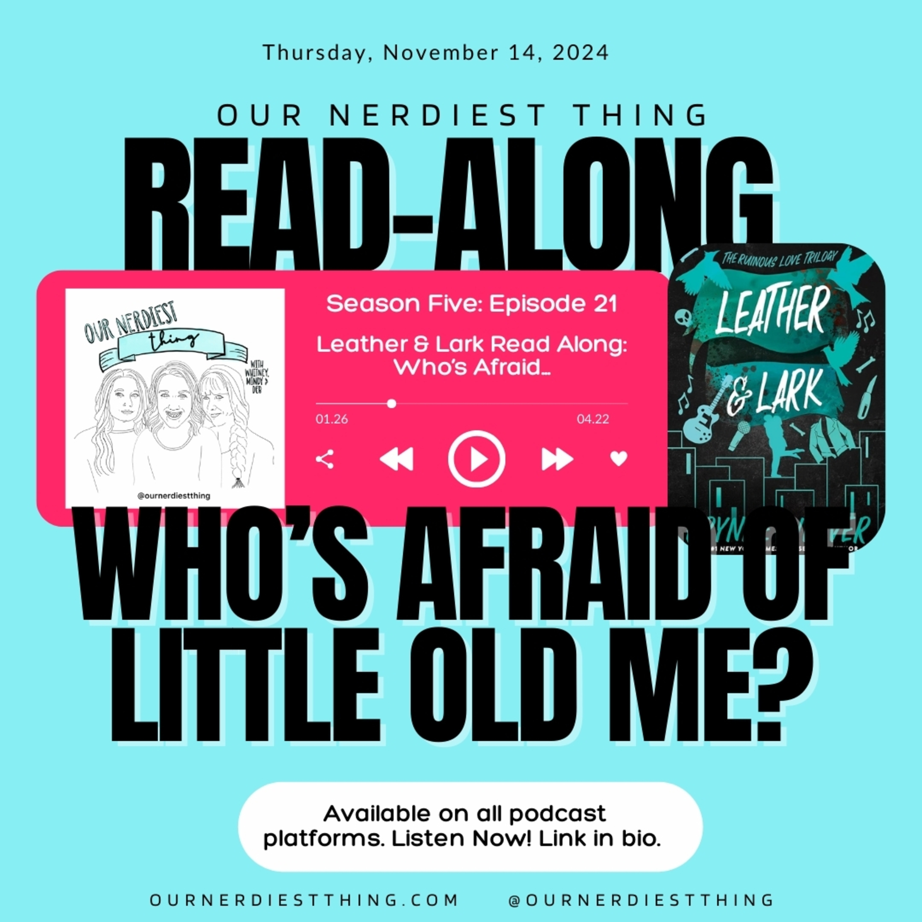 Season 5: Episode 21 - Leather & Lark: Who's Afraid of Little Old Me? episode artwork