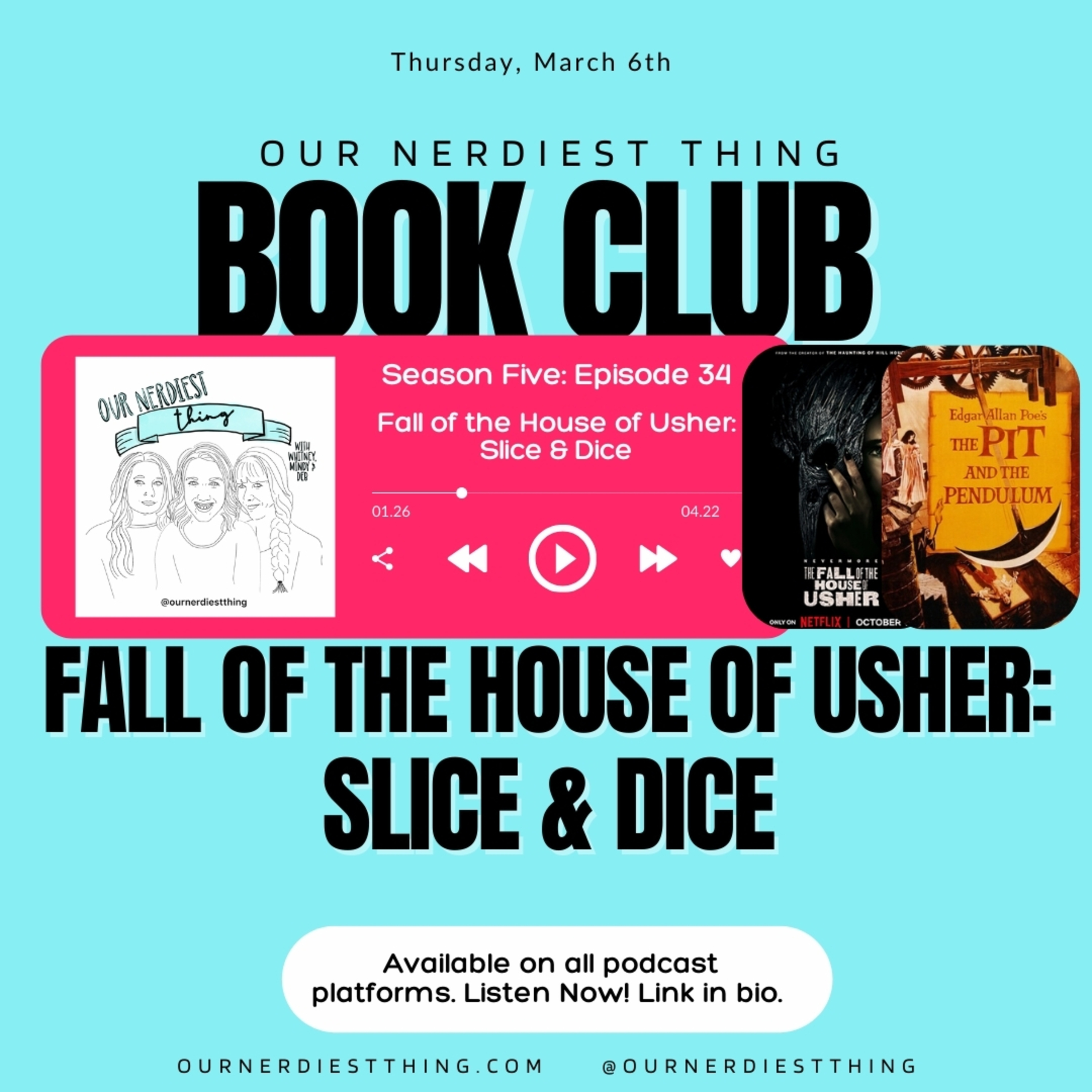 Season 5 - Episode 34: Fall of the House of Usher - Slice and Dice episode artwork