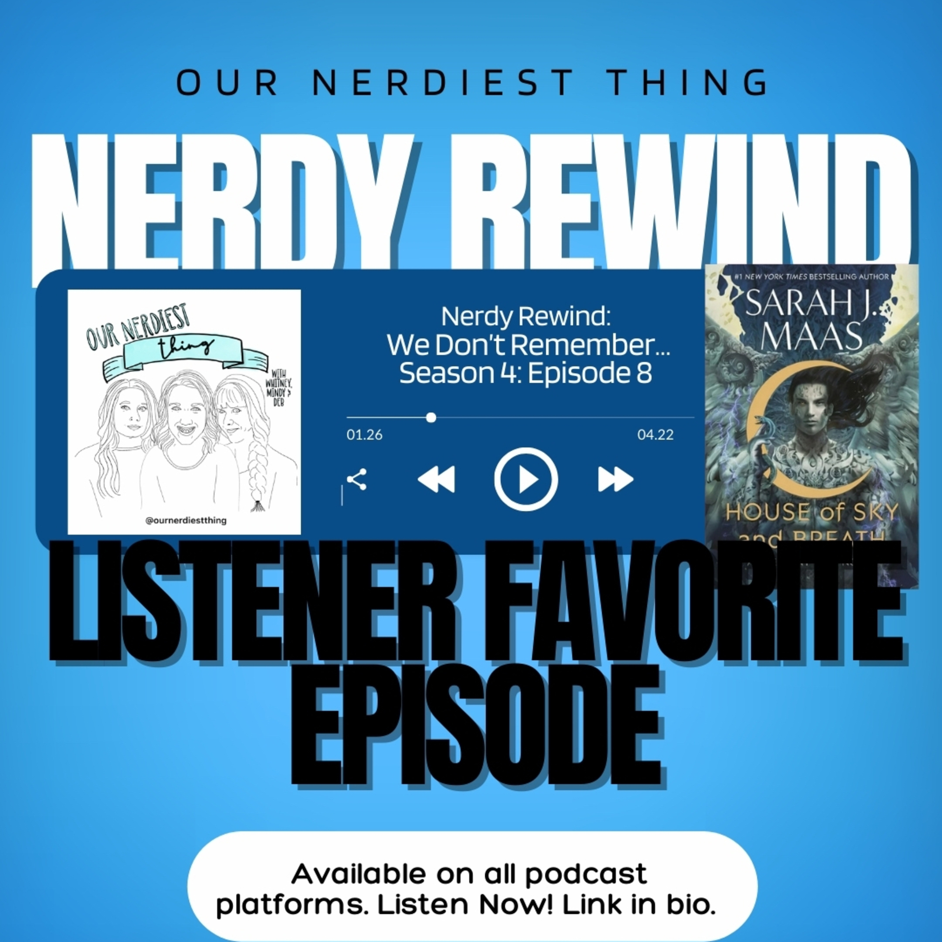 Nerdy Rewind: Crescent City - We Don’t Remember a Damn Thing About This Book episode artwork