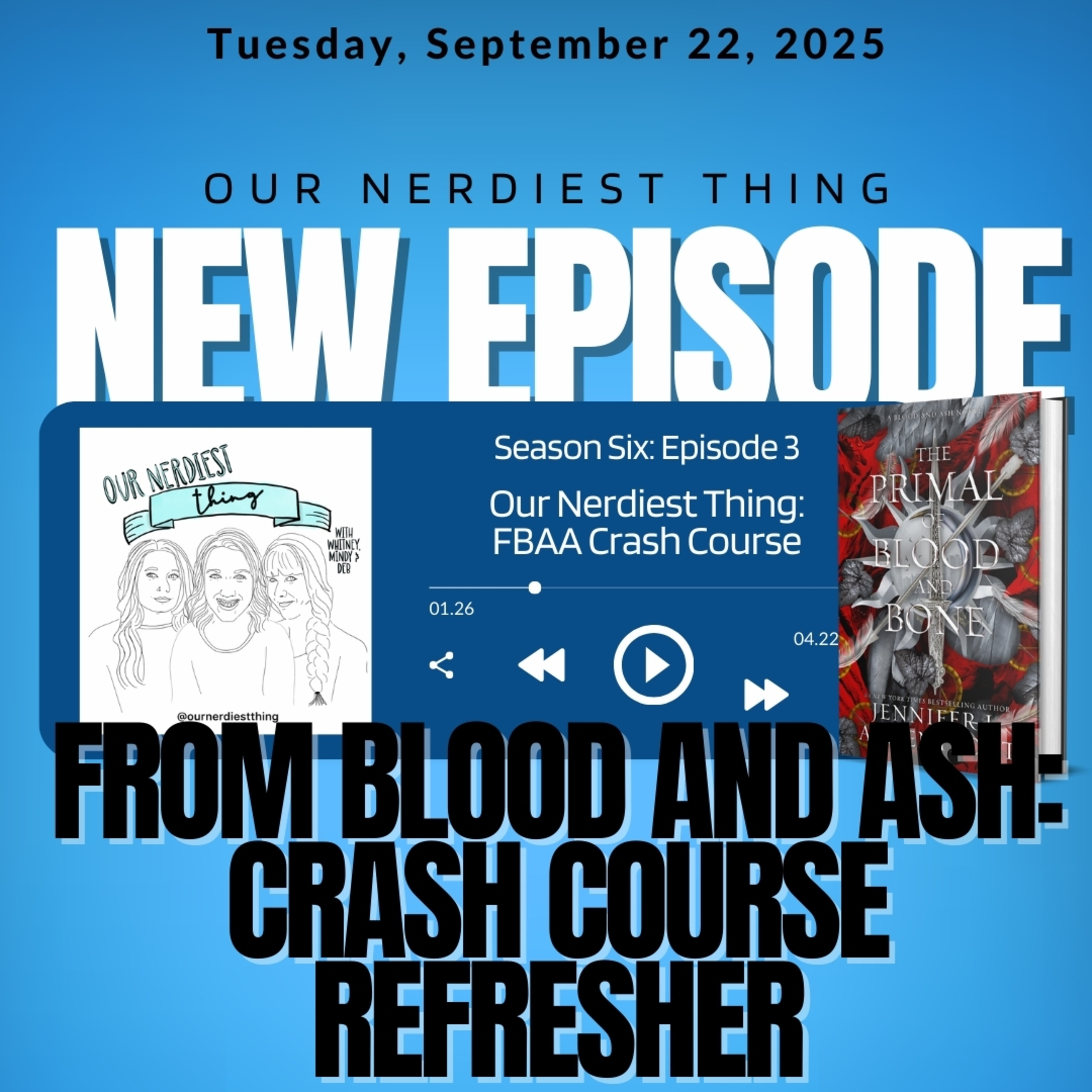 Season 6: Episode 3 - From Blood and Ash Crash Course Refresher episode artwork