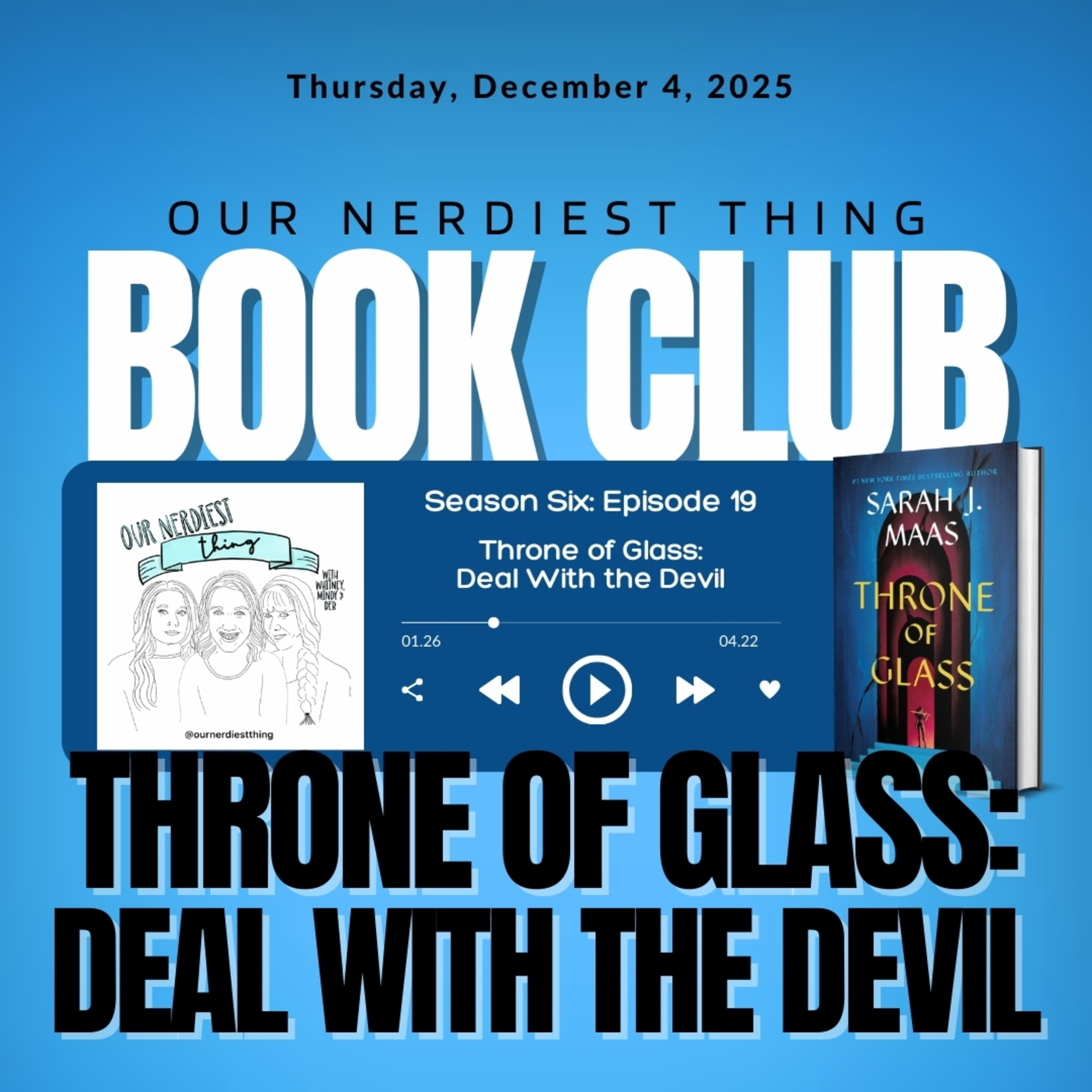 Season 6: Episode 19 - Throne of Glass: Deal With the Devil episode artwork