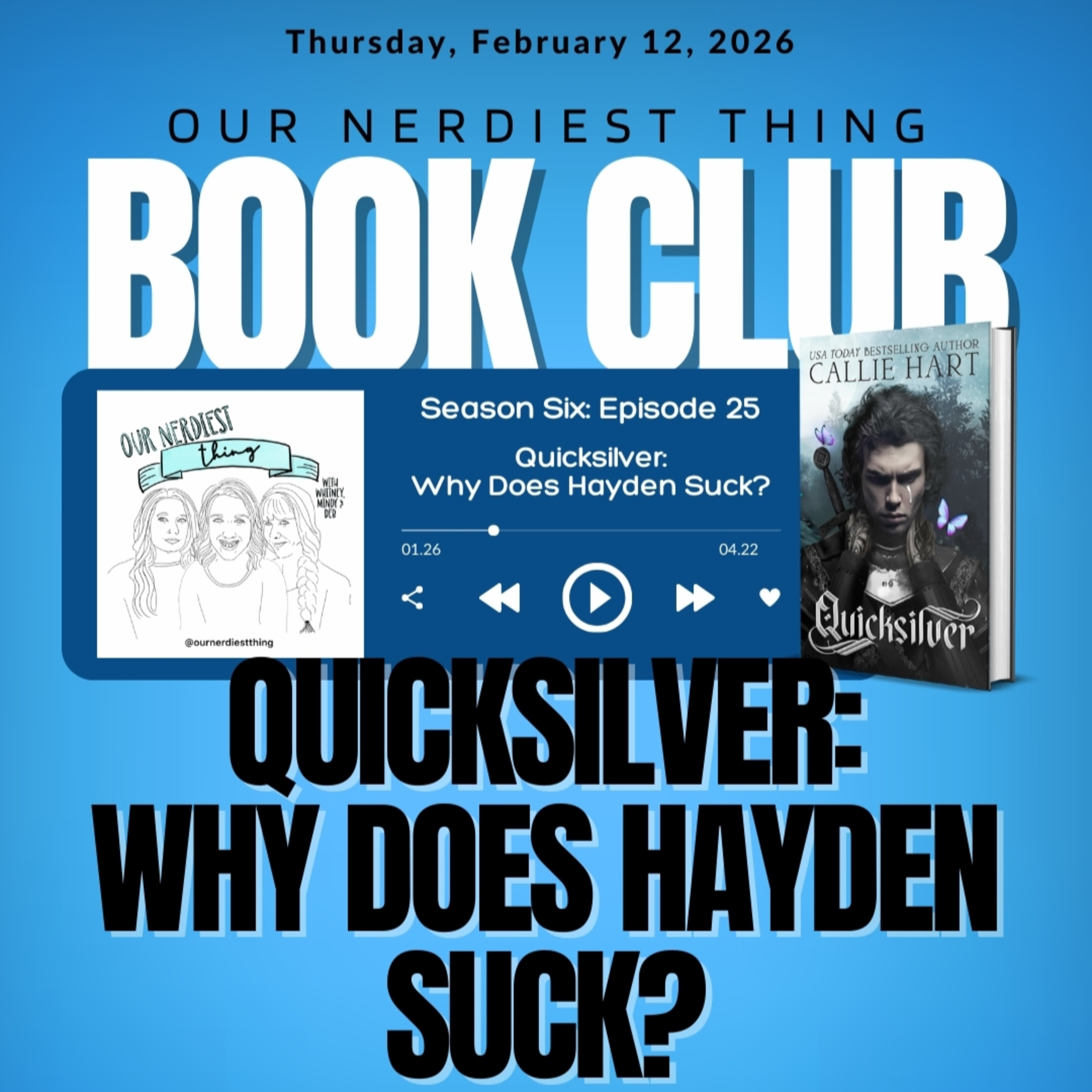 Season 6: Episode 25 - Quicksilver: Why Does Hayden Suck? episode artwork