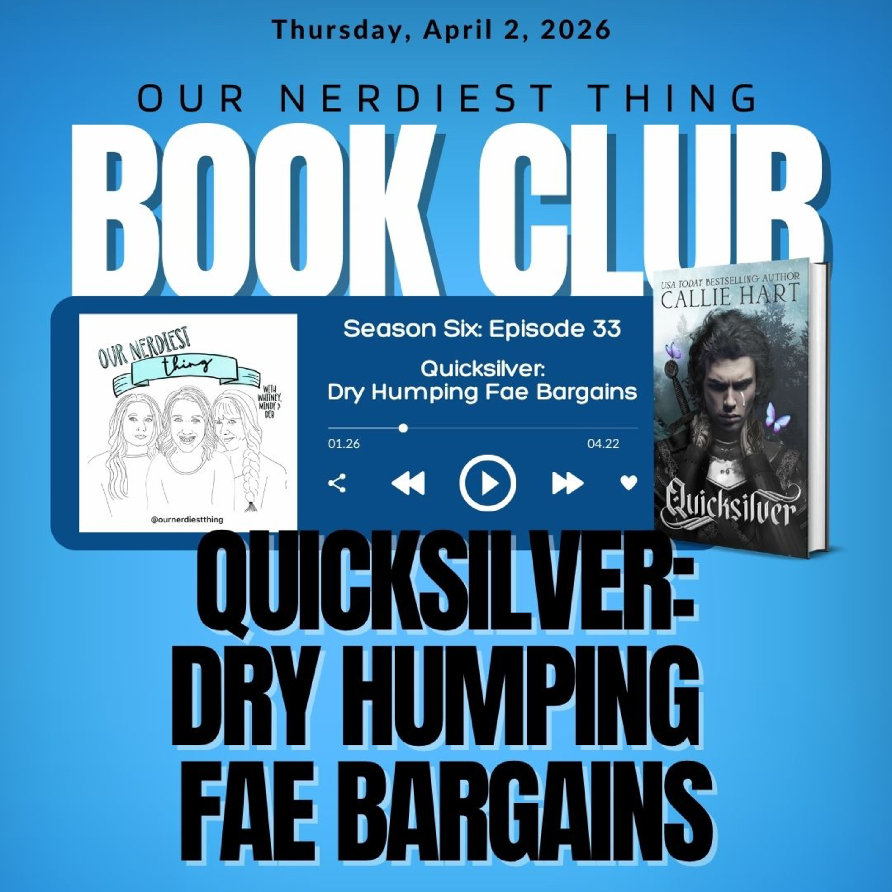 Season 6: Episode 33 - Quicksilver: Dry Humping Fae Bargains episode artwork