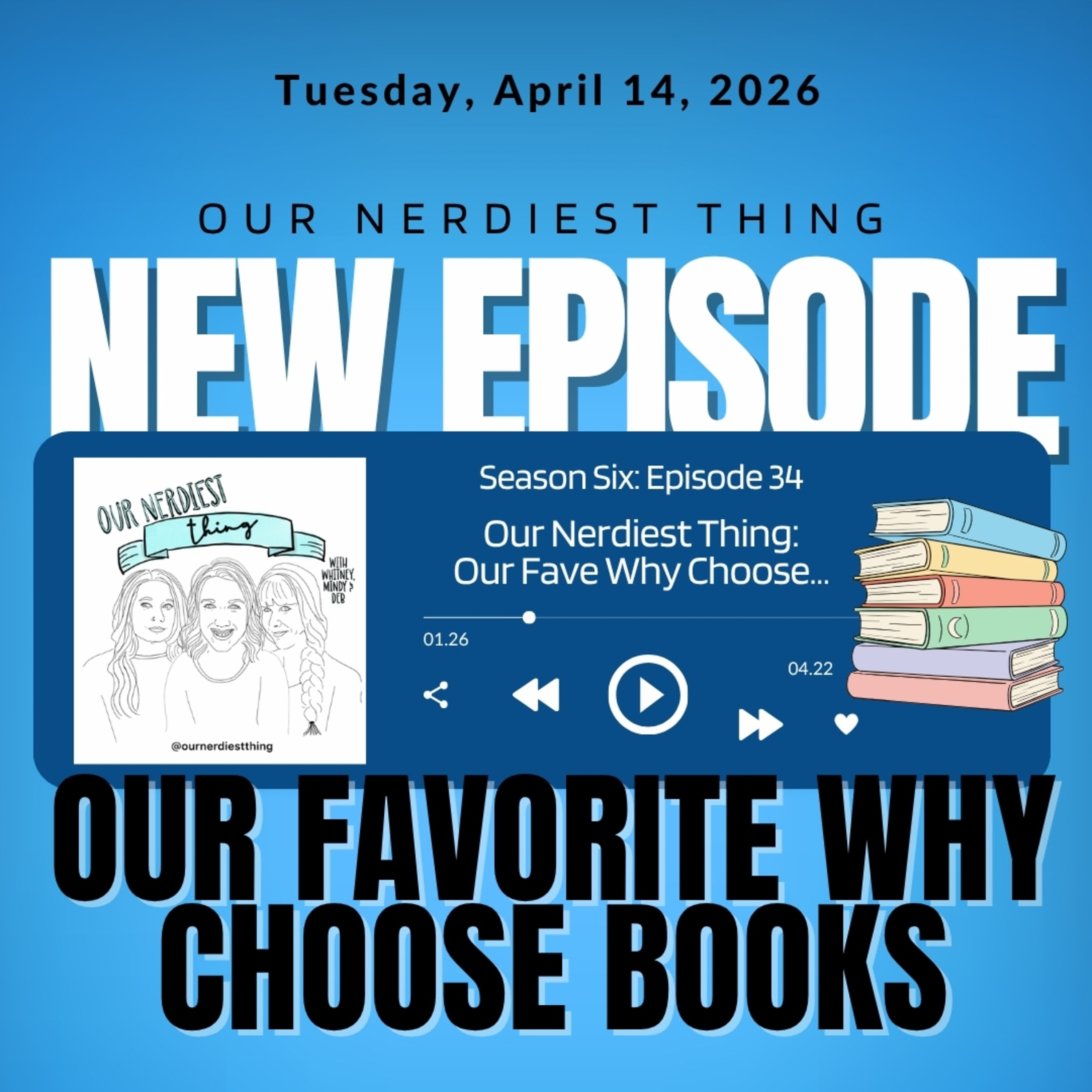 Season 6: Episode 34 - Our Favorite Why Choose Books episode artwork