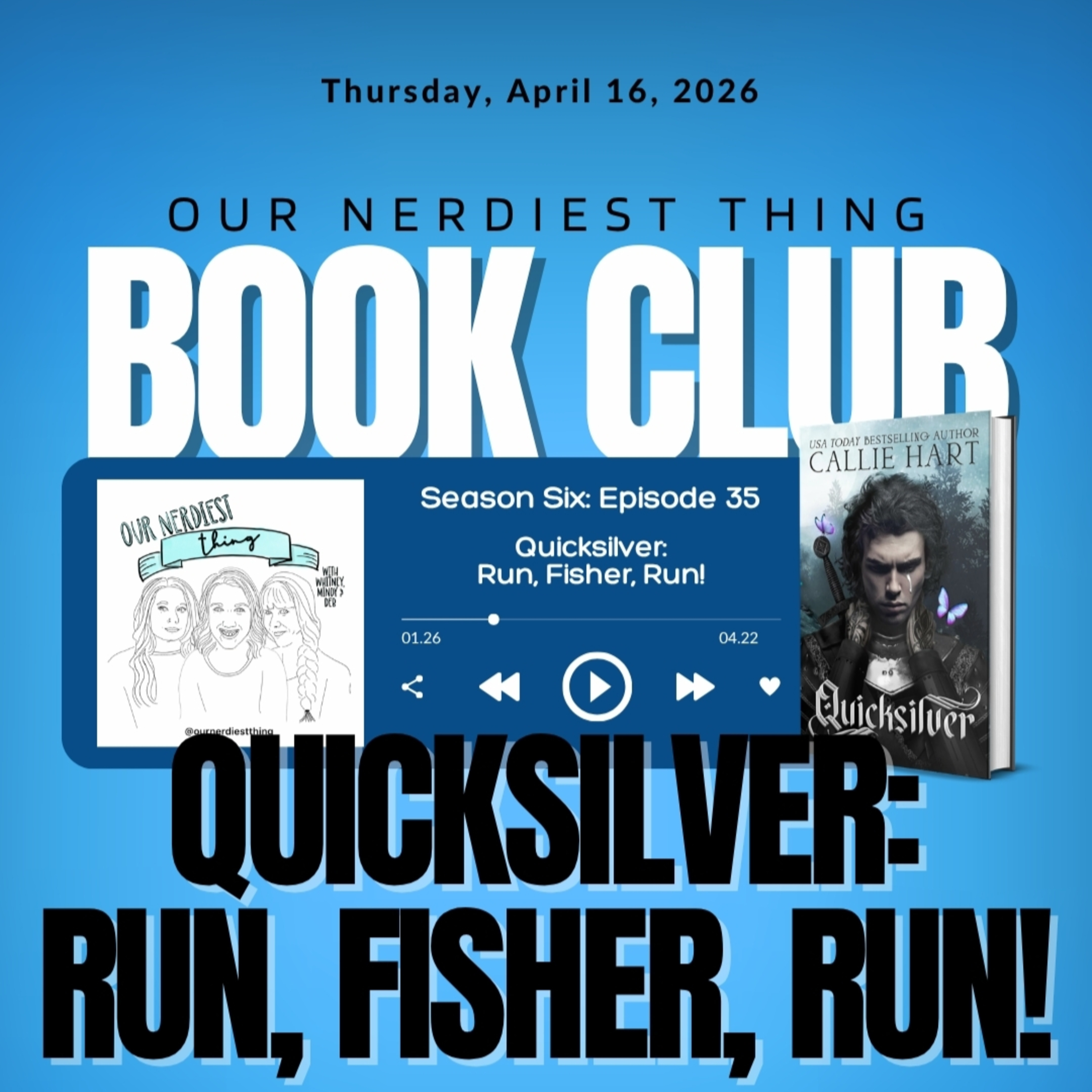 Season 6: Episode 35 - Quicksilver: Run, Fisher, Run! episode artwork