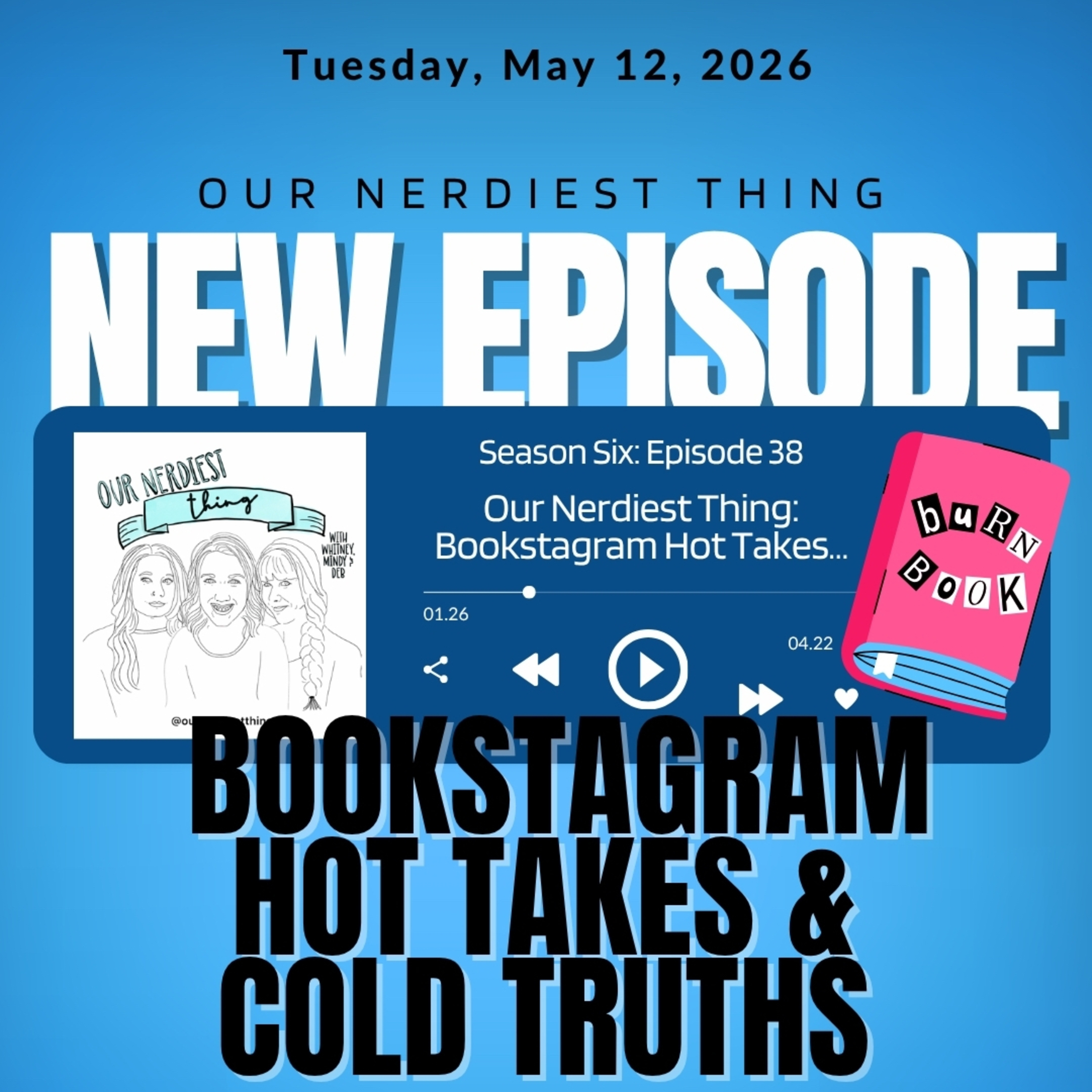 Season 6: Episode 38 - Bookstagram Hot Takes and Cold Truths  episode artwork