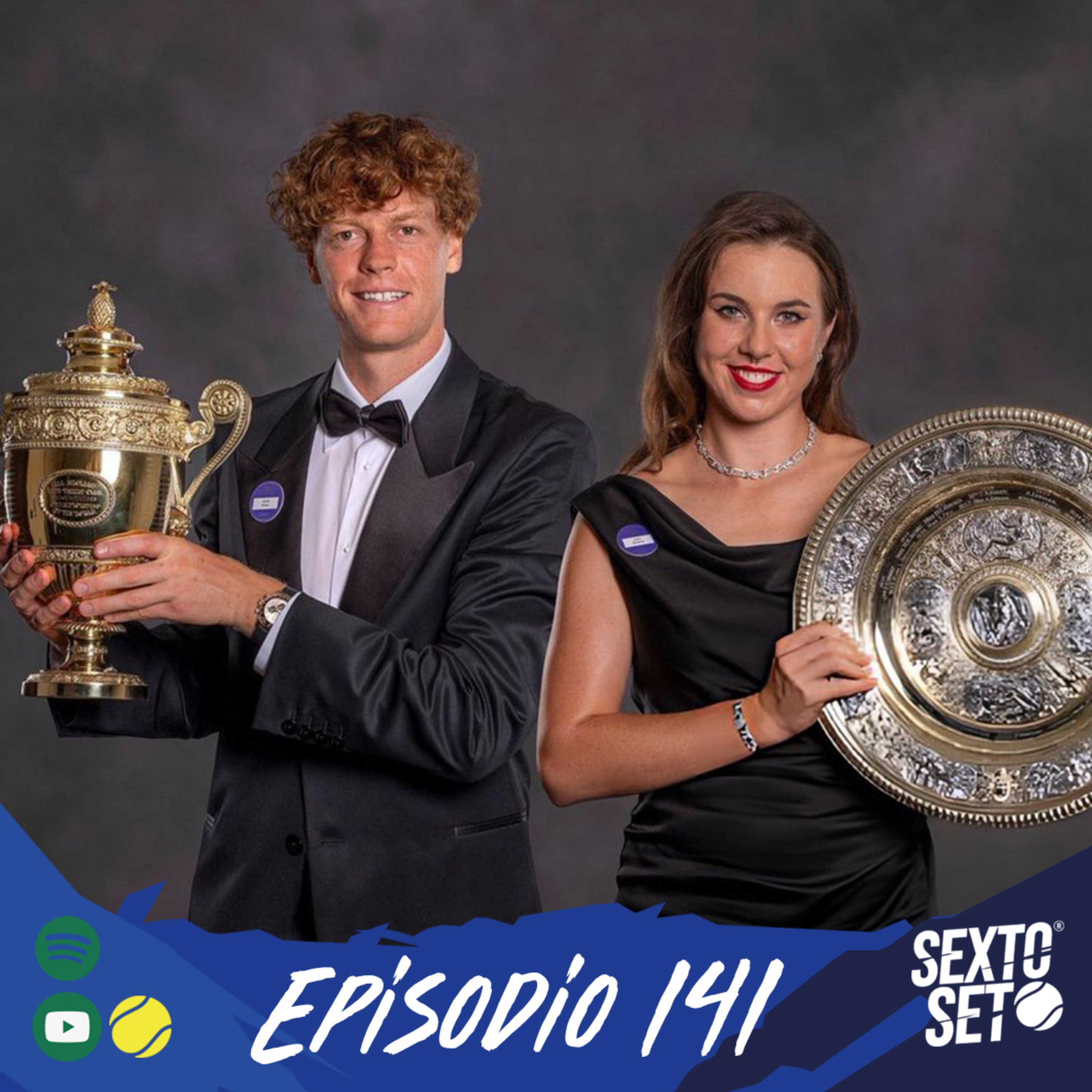 Ep.141 Sinner y Noskova campeones de Wimbledon 2026 episode artwork