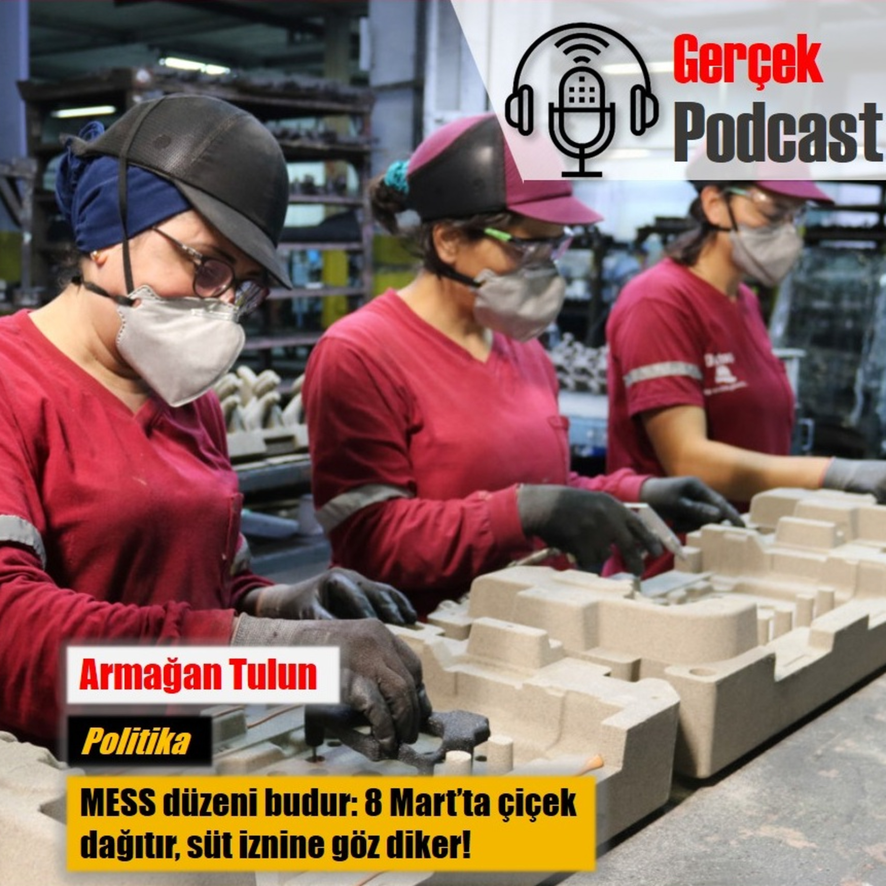 Armağan Tulun: MESS düzeni budur: 8 Mart’ta çiçek dağıtır, süt iznine göz diker! episode artwork