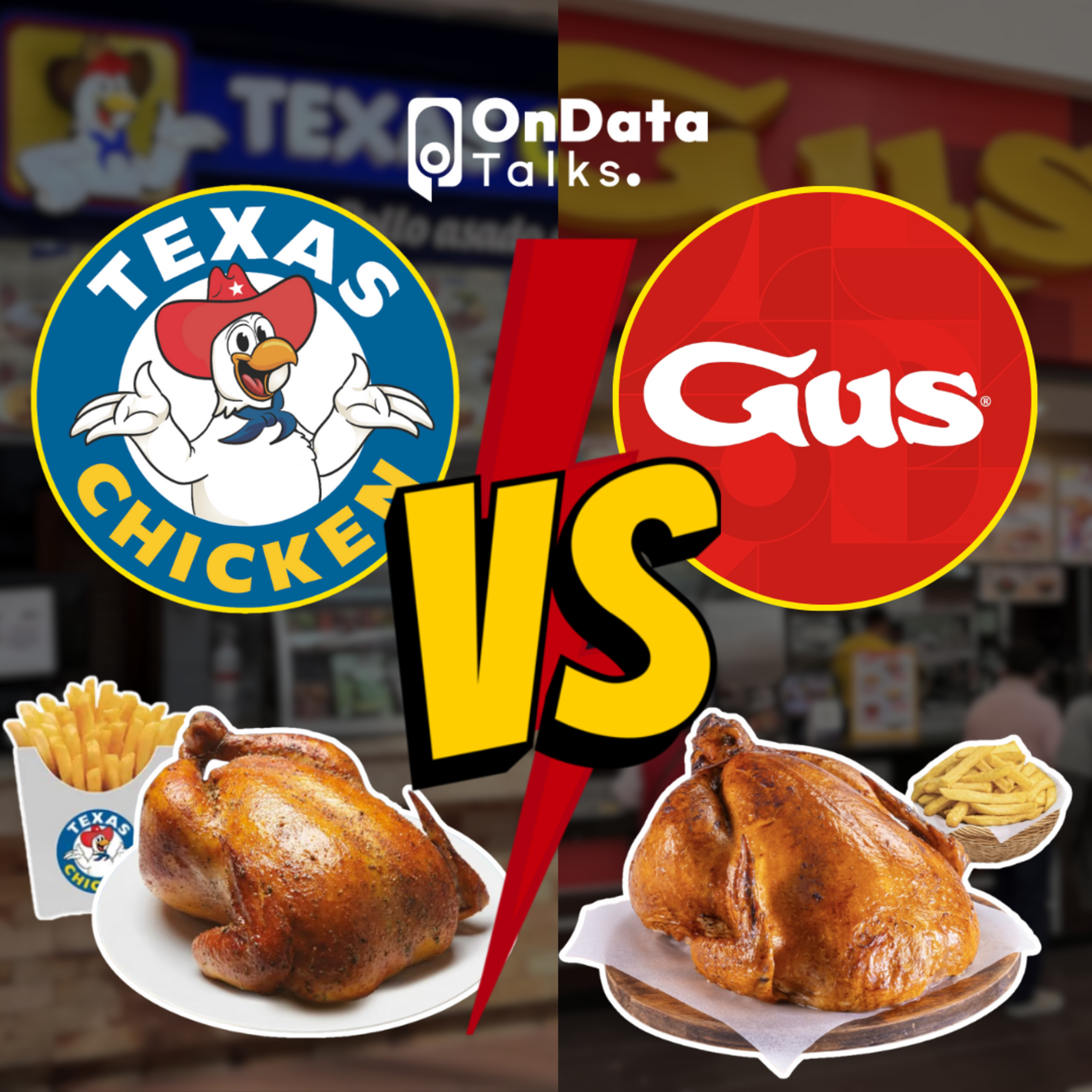 OnData Talks | Pollos Gus Vs Texas Chicken episode artwork