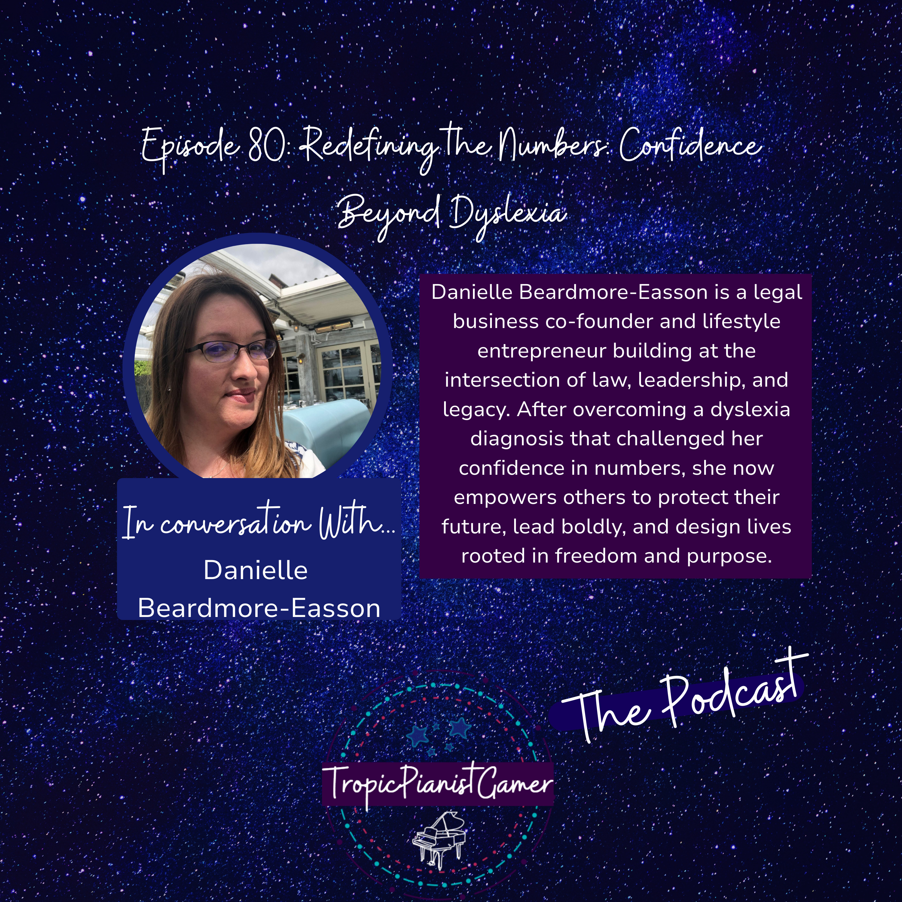 Episode 80: Redefining the Numbers- Confidence Beyond Dyslexia episode artwork