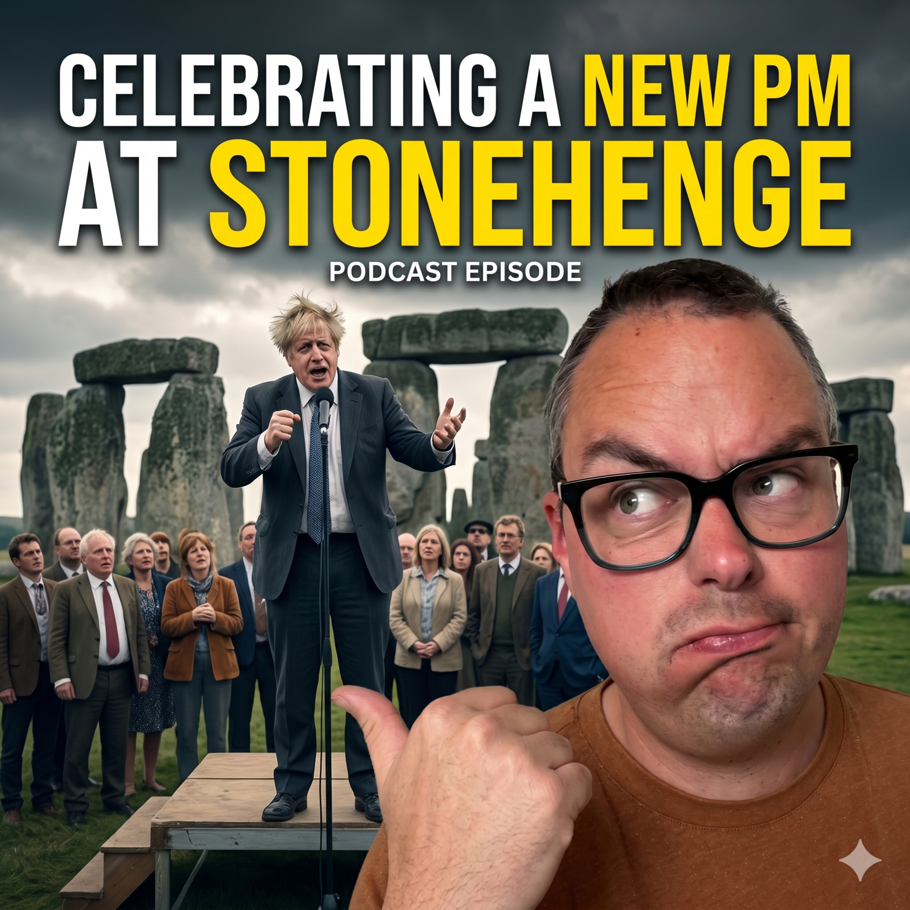 Celebrating a New Prime Minister at Stonehenge episode artwork