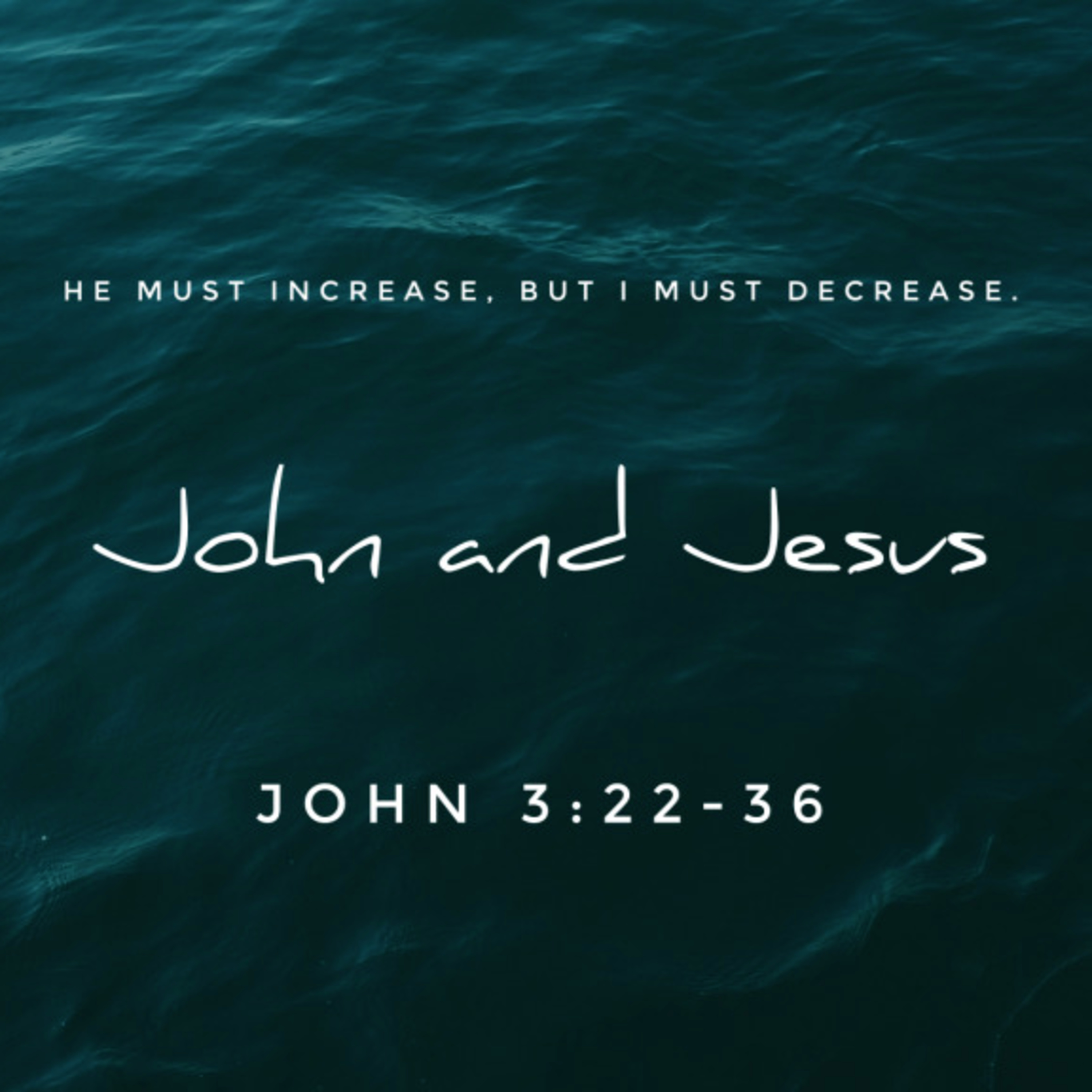 Bible Study - John and Jesus (John 3:22-26) episode artwork