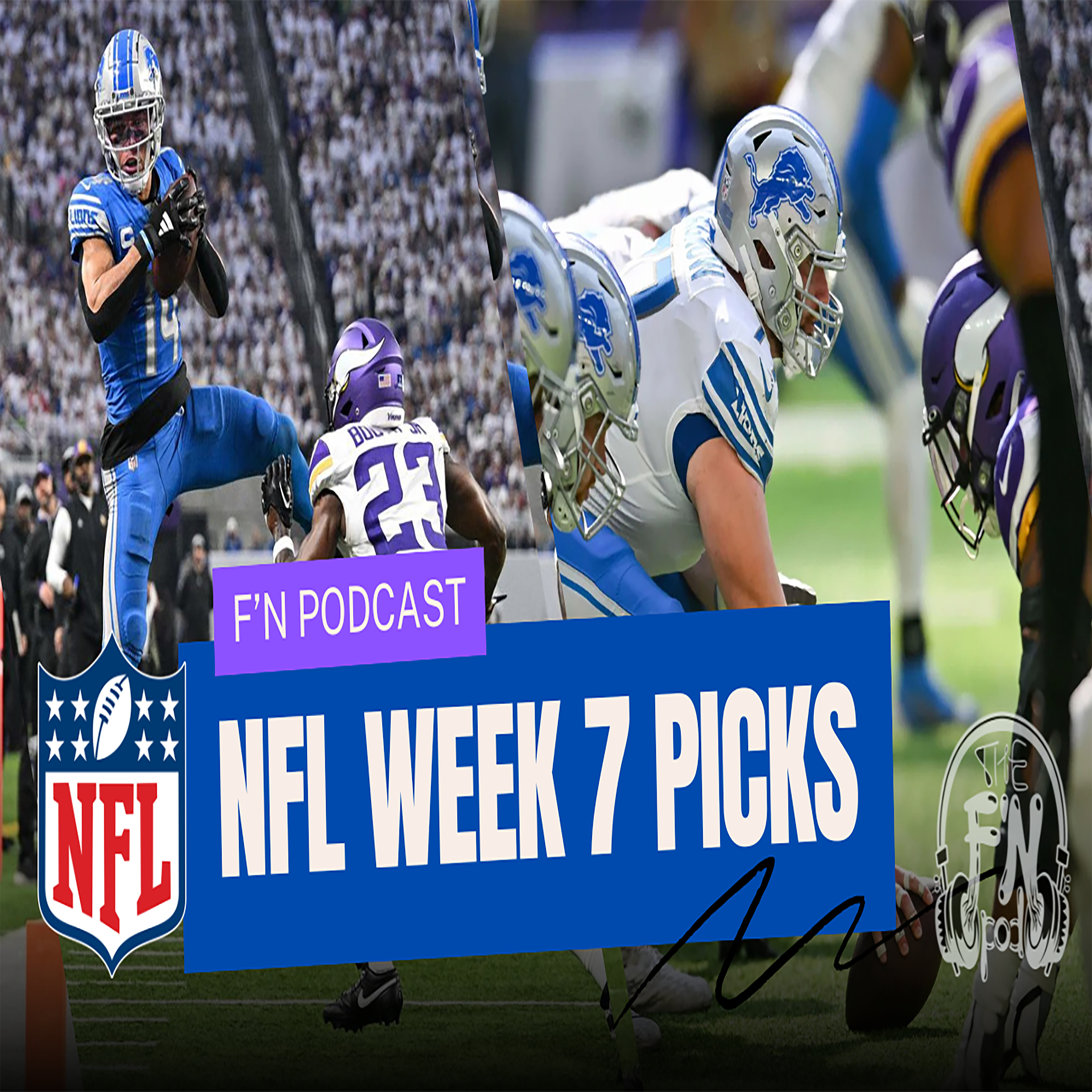 Week 7 NFL Score Predictions: Picks for Every Game! episode artwork