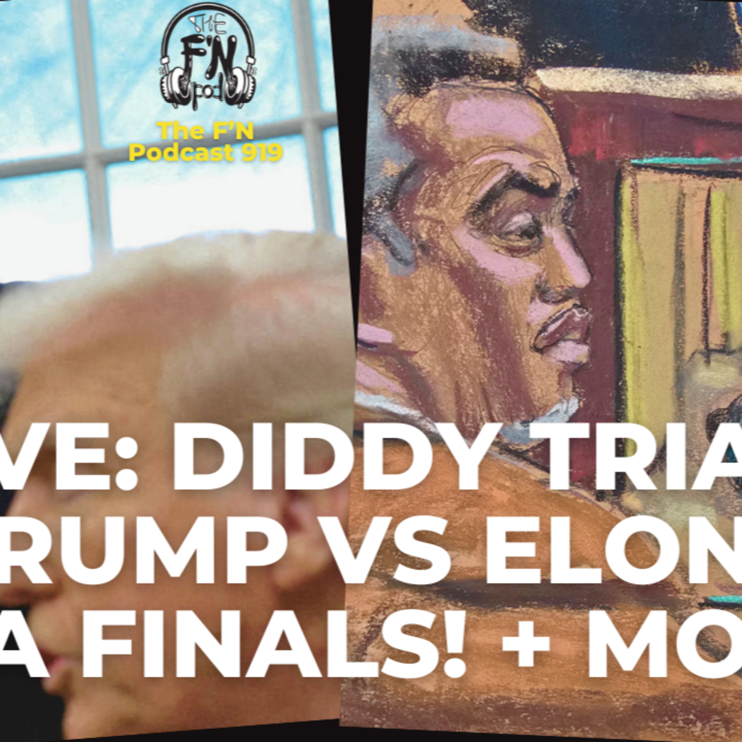 🔴 LIVE: Diddy Trial SHOCKWAVES! Trump vs Elon WAR! NBA Finals & Breaking News! episode artwork