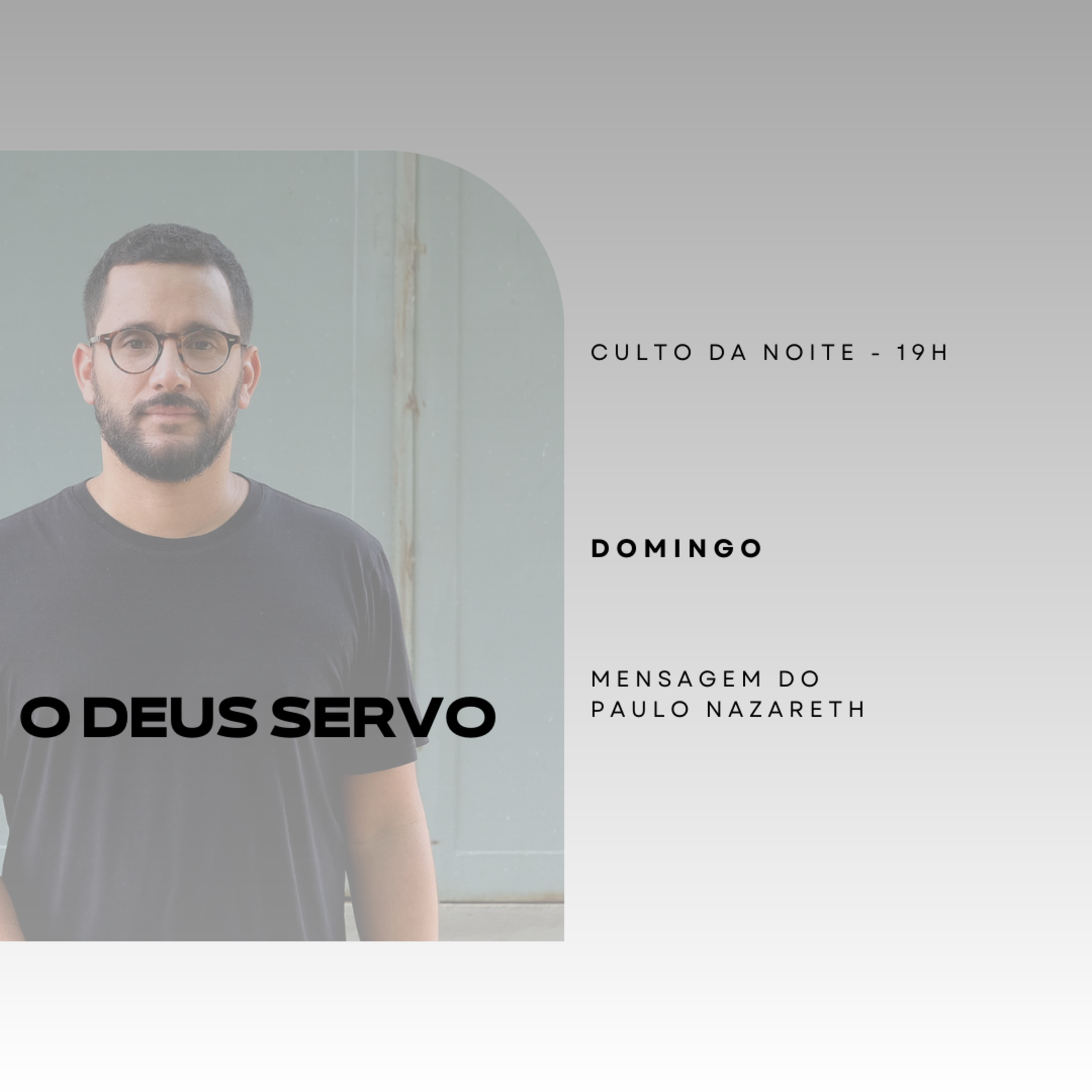 Culto da noite 11.06.2023 - O Deus servo | Paulo Nazareth episode artwork