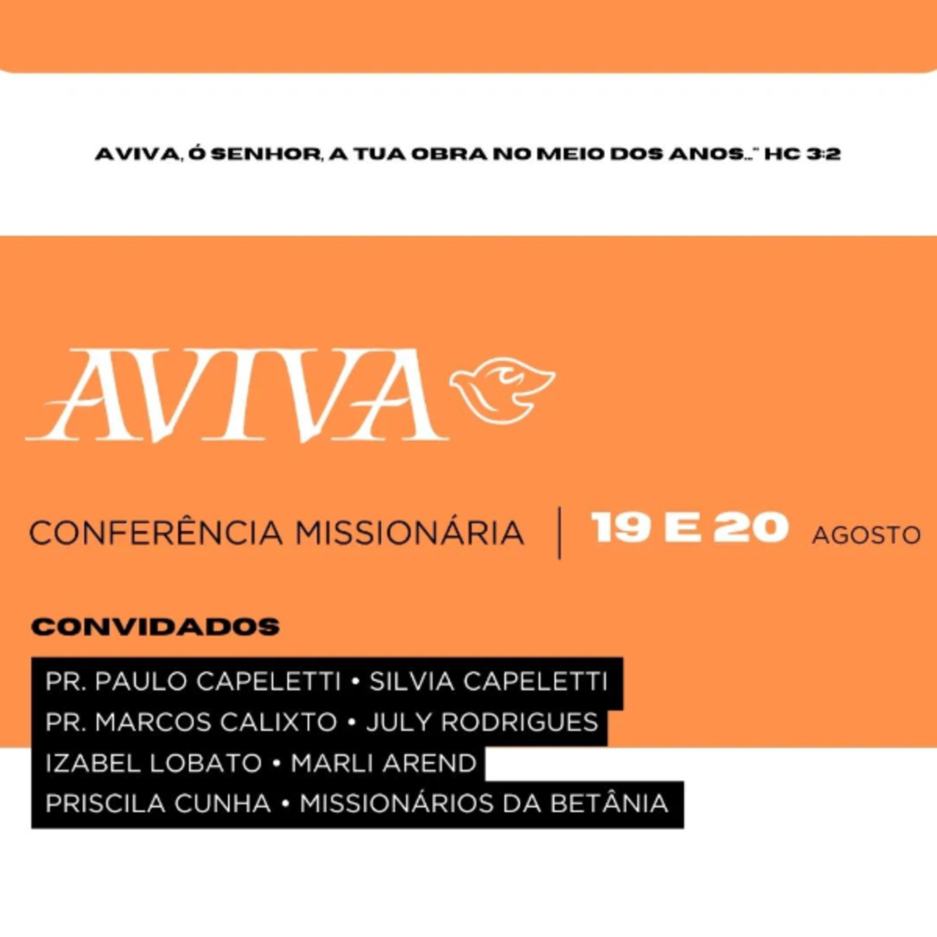 Conferência AVIVA - Parte 2 | Silvia Cappelletti e Testemunhos episode artwork