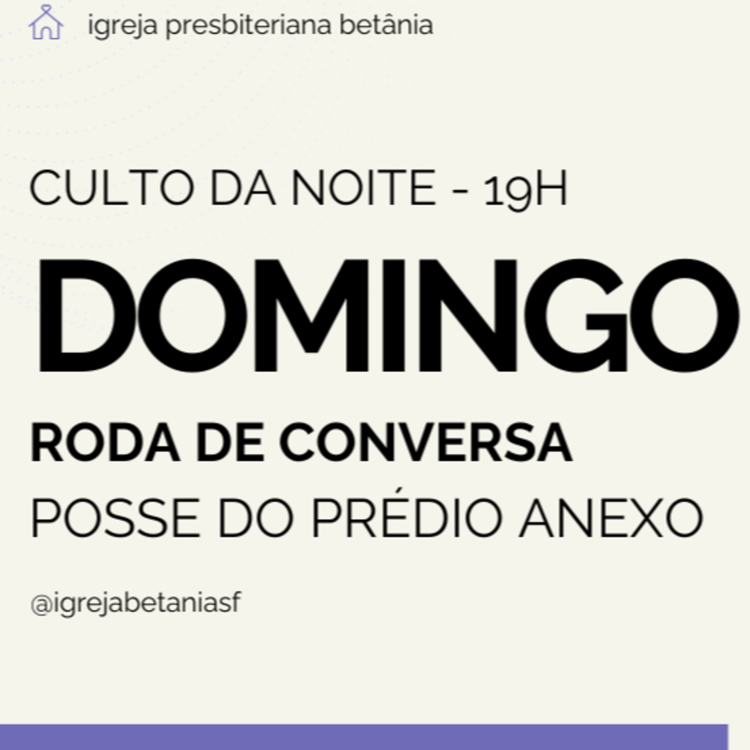 Culto da Noite 03.03.2024 - Posse Do Prédio Anexo | Roda de Conversa episode artwork