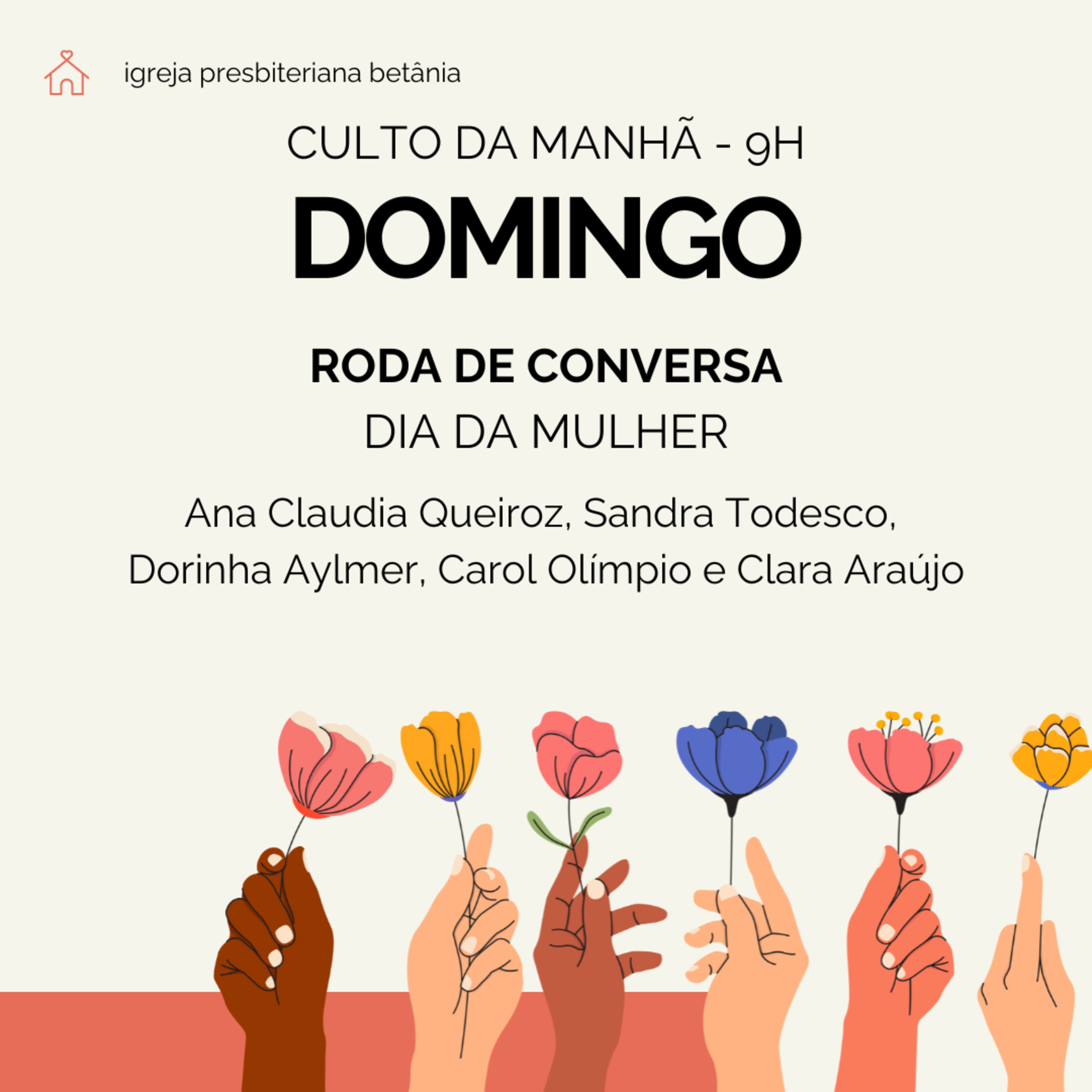 Culto da Manhã 10.03.2024 - Dia da Mulher | Roda de Conversa episode artwork