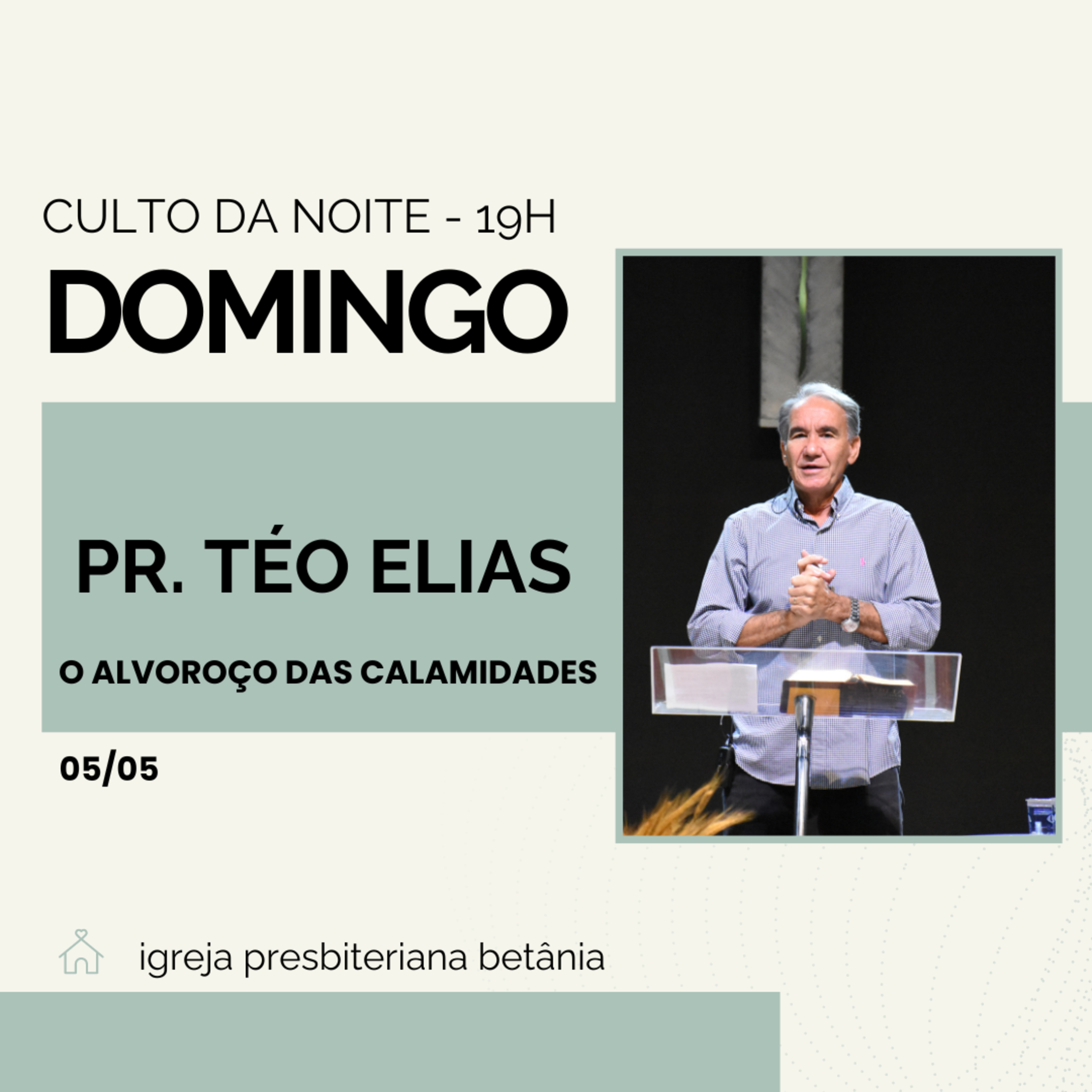 Santo Alvoroço: Alvoroço nas calamidades - Ep. 11 - Salmo 29 | Pr. Téo Elias episode artwork