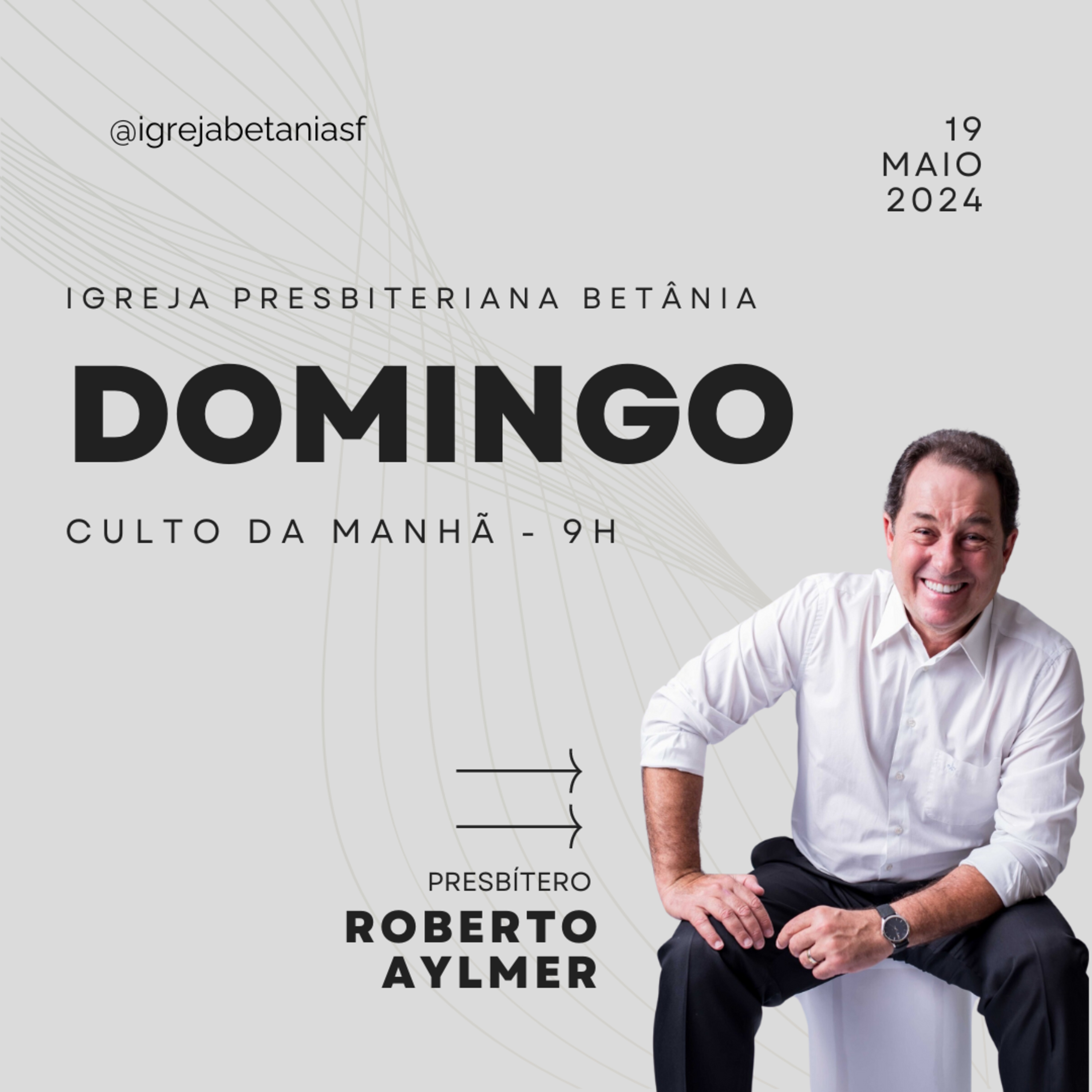 Culto da Manhã 19.05.2024 - Curso de Conexão - João 15; 16 | Pb. Roberto Aylmer episode artwork