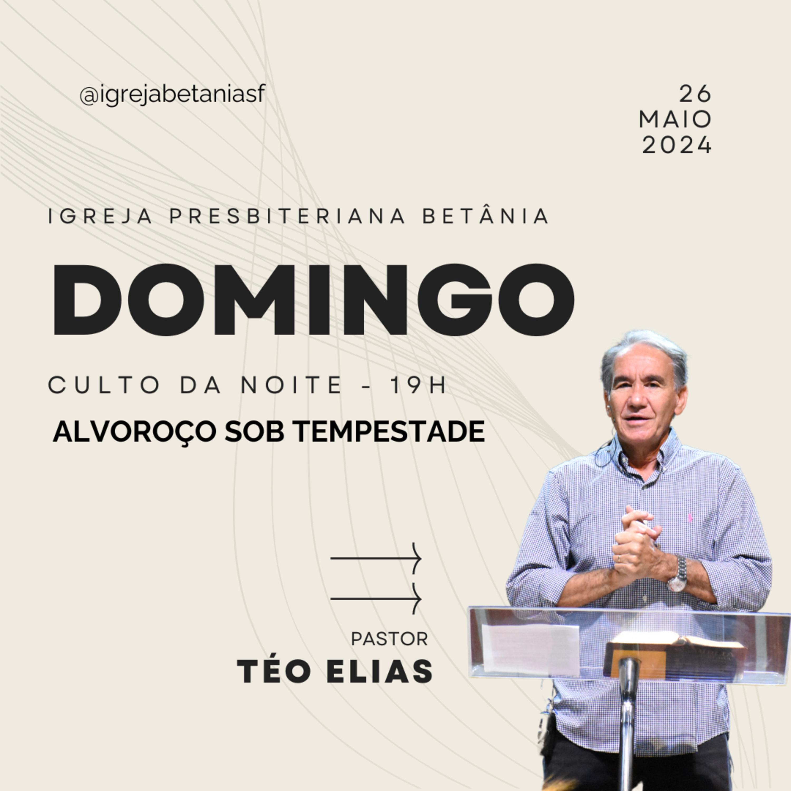 Santo Alvoroço: Alvoroço sob tempestade - Ep. 12 - Atos 27.13-20 | Pr. Téo Elias episode artwork