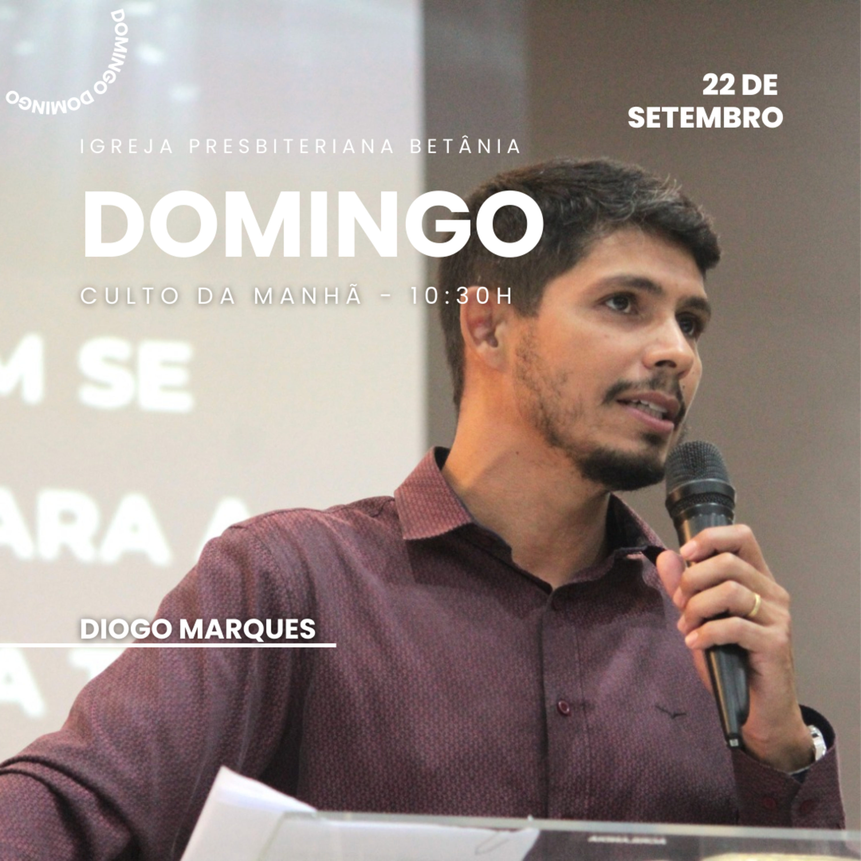 Culto da Manhã 22.09.2024 - O ensino em tempos de exaustão - Mateus 11.25-30 | Diogo Marques episode artwork