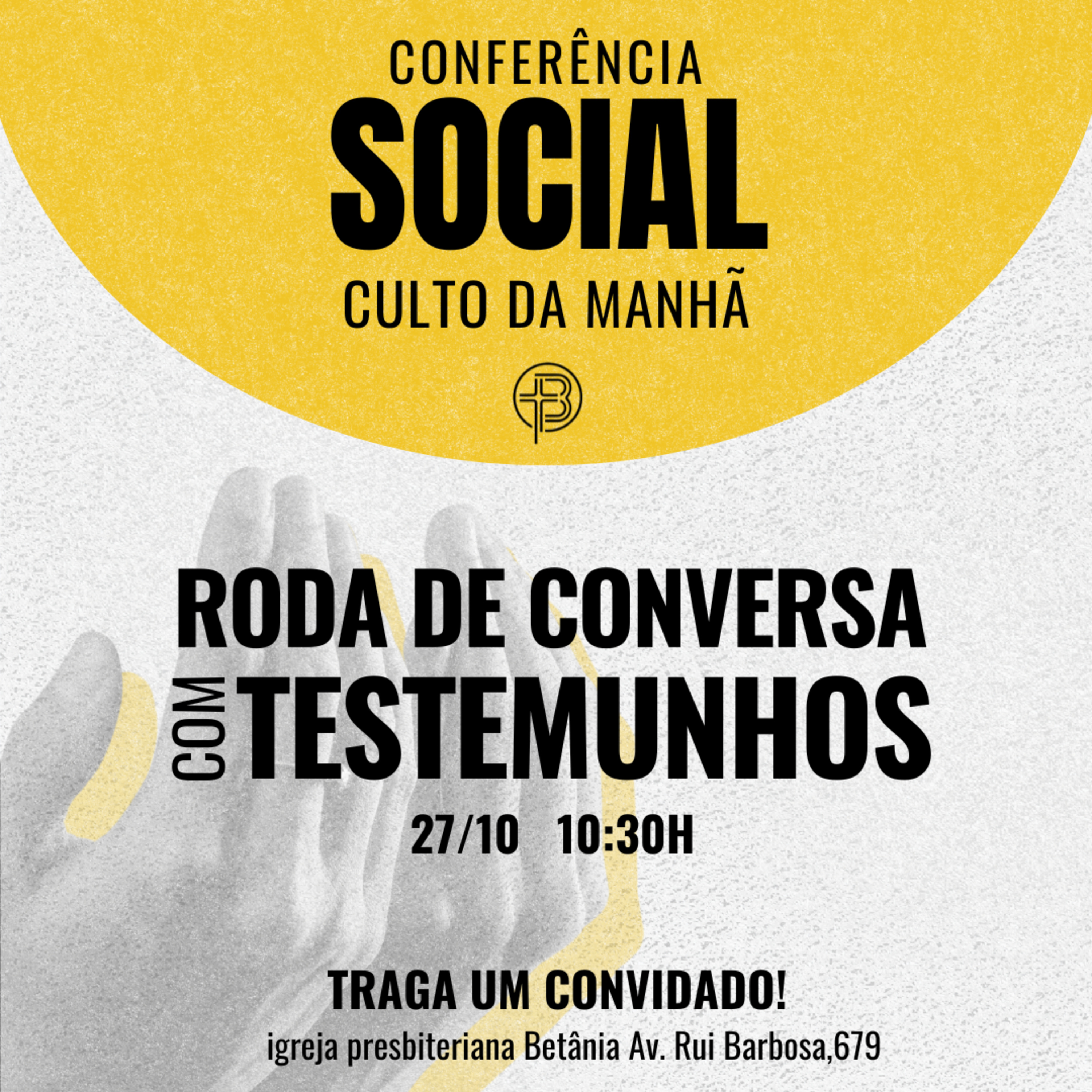 Conferência Social - Culto da Manhã 27.10.2024 - Quem é o meu próximo? | Roda de Conversa episode artwork