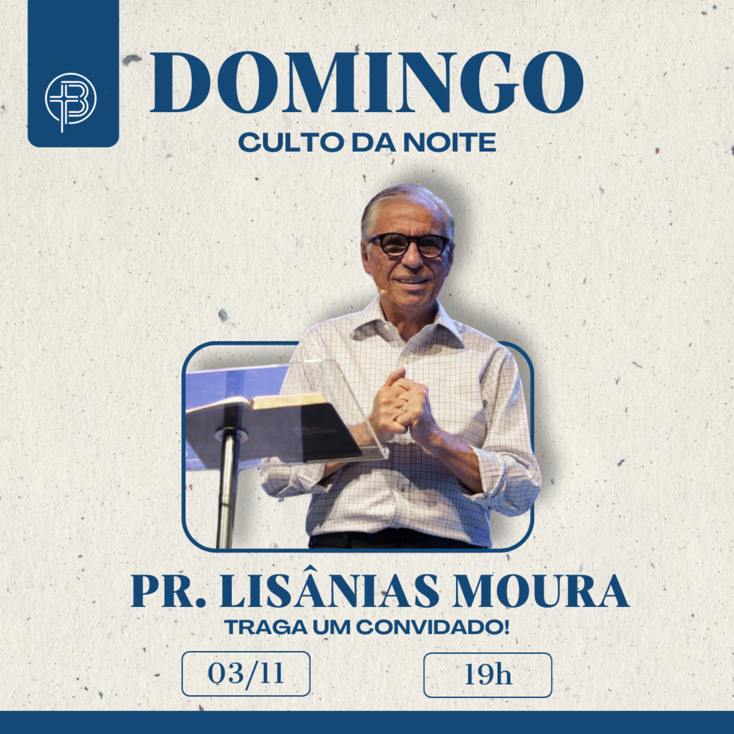 Culto da Noite 03.11.2024 - A compaixão que supera preconceitos - Marcos 1.35-42 | Pr. Lisânias Moura episode artwork