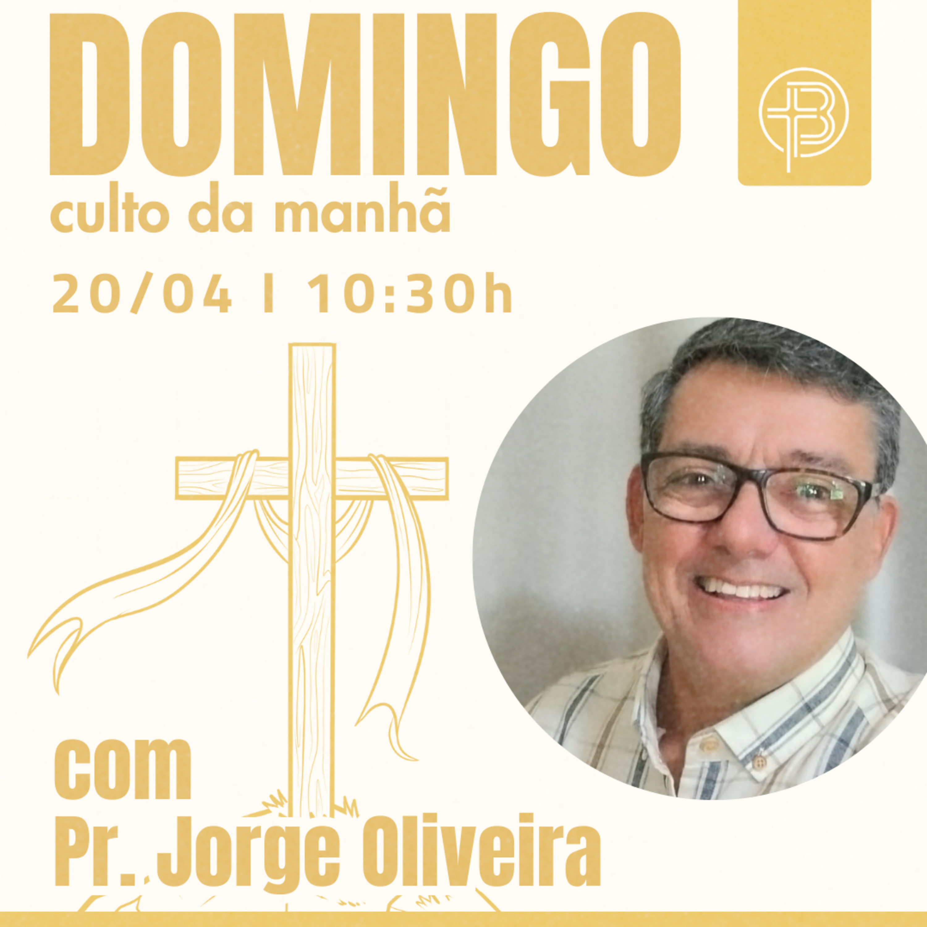 Culto da Manhã 20.04.2025 - A ressurreição de Cristo - João 19:38-42; 20:1-22 | Pr. Jorge Oliveira episode artwork