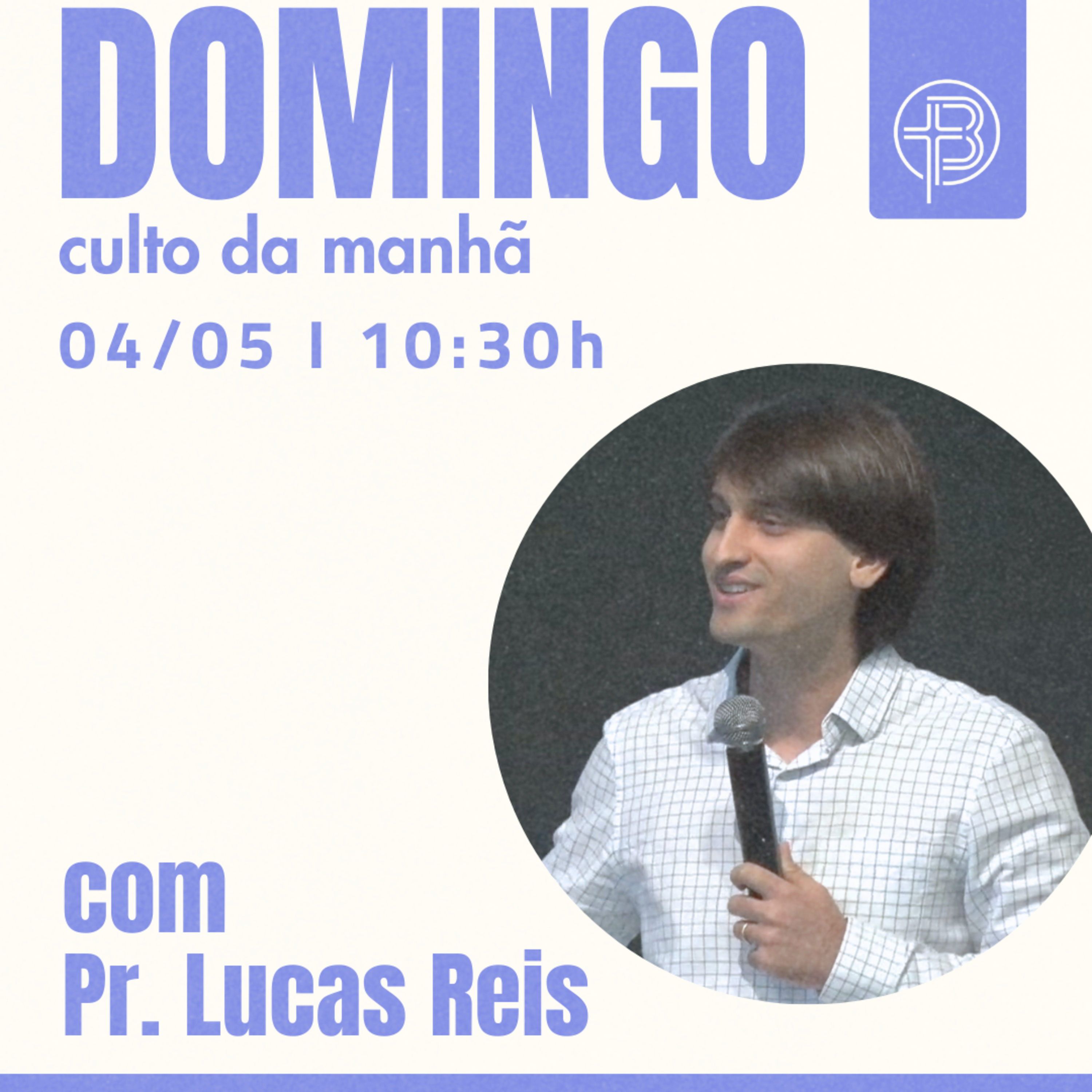 Culto da Manhã 04.05.2025 - A Paz de Deus - João 14:27 | Pr. Lucas Reis episode artwork