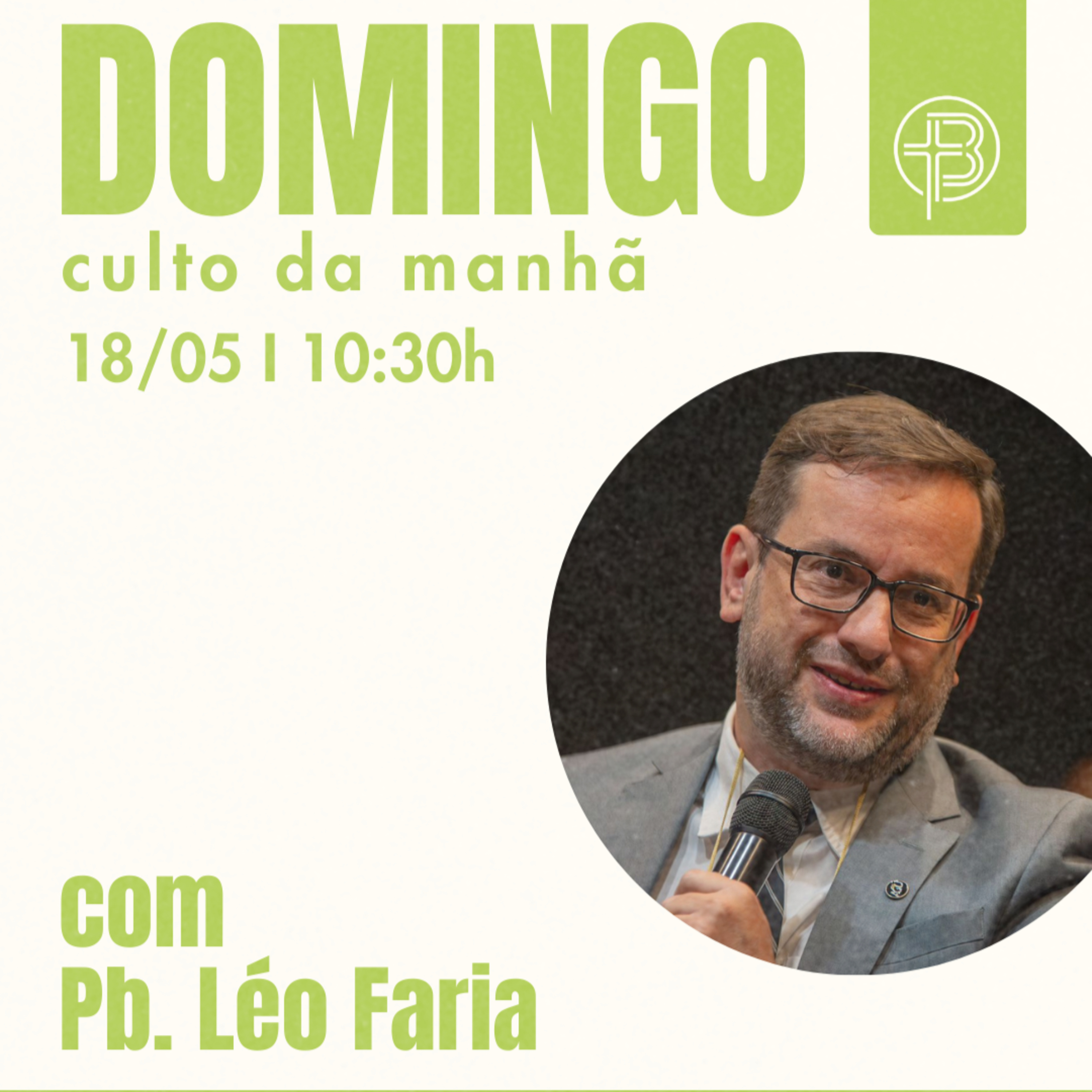 Culto da Manhã 18.05.2025 - O Bezerro de Ouro - Êxodo 32.1-10 | Pb. Léo Faria episode artwork