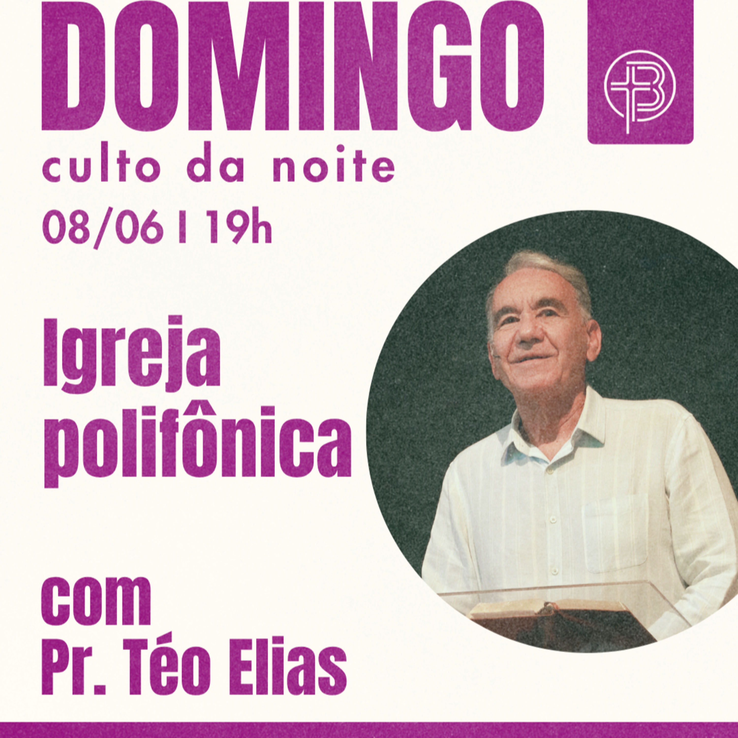 Culto da Noite 08.06.2025 - Igreja Polifônica - Romanos 14.1-12 | Pr. Téo Elias episode artwork