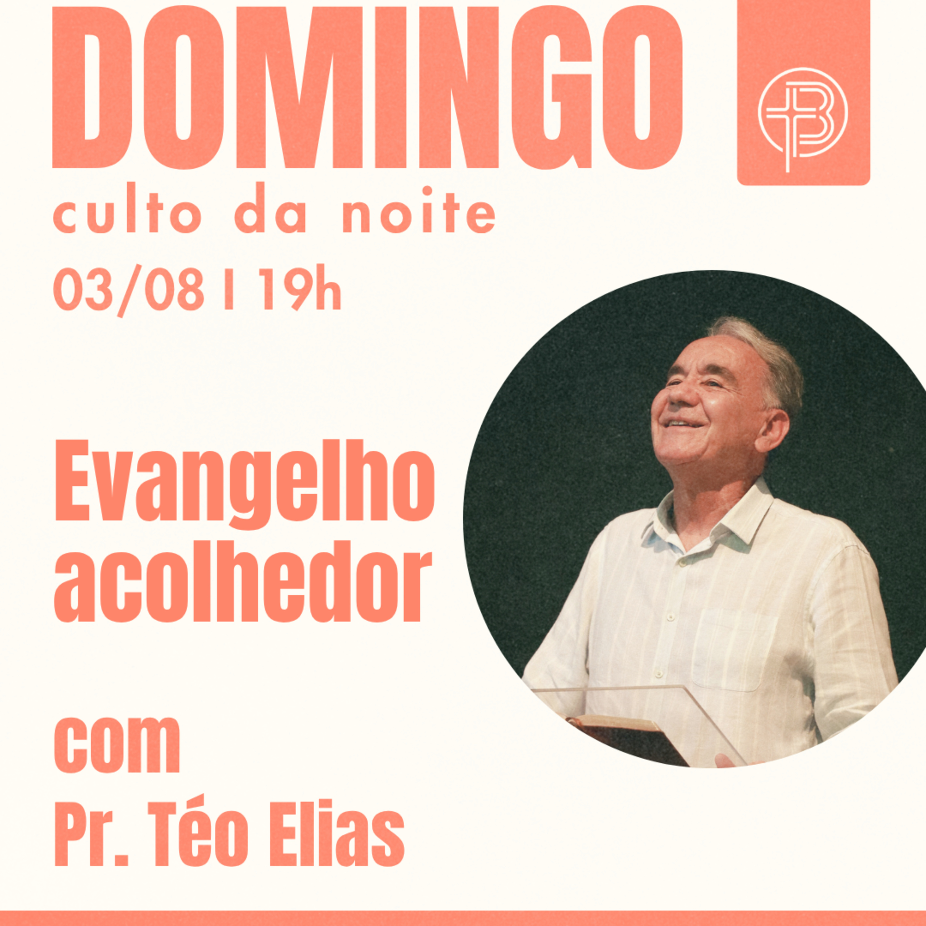 Culto da Noite 03.08.2025 - Evangelho Acolhedor - Romanos 15.7-13 | Pr. Téo Elias episode artwork