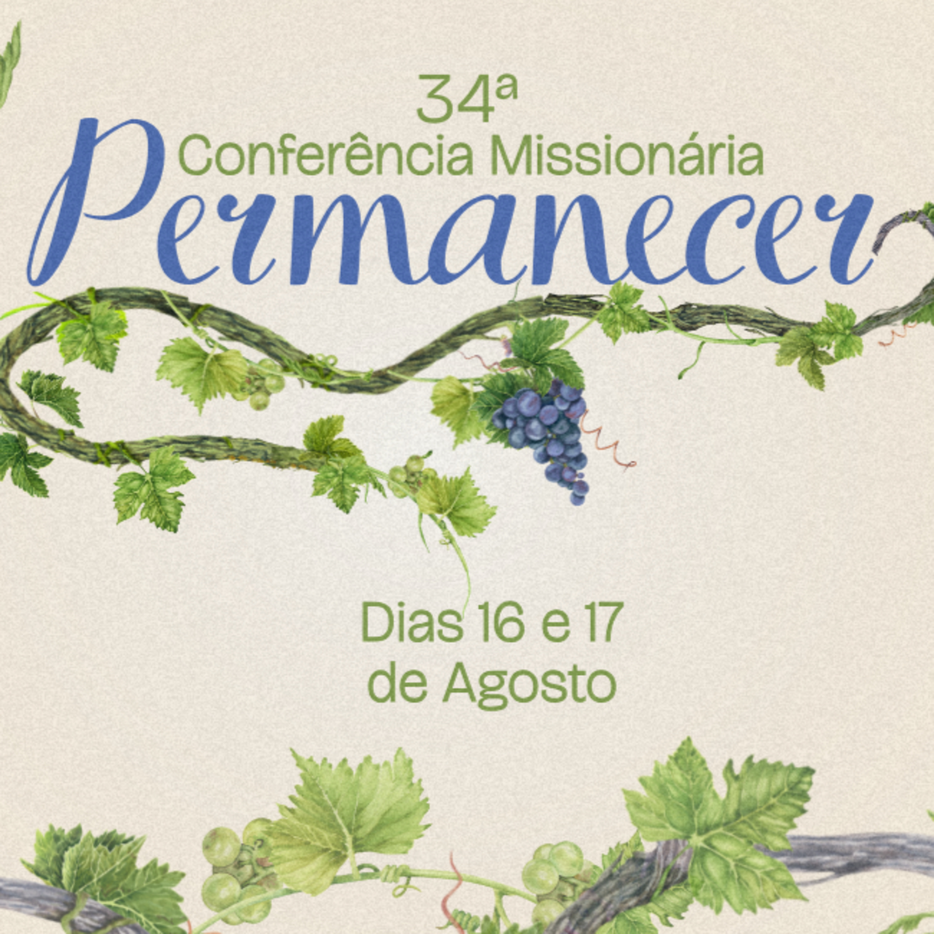 Culto da noite 16.08.2025 - 34° Conferência Missionária Permanecer - João 15.8 | Renato Belzoff episode artwork