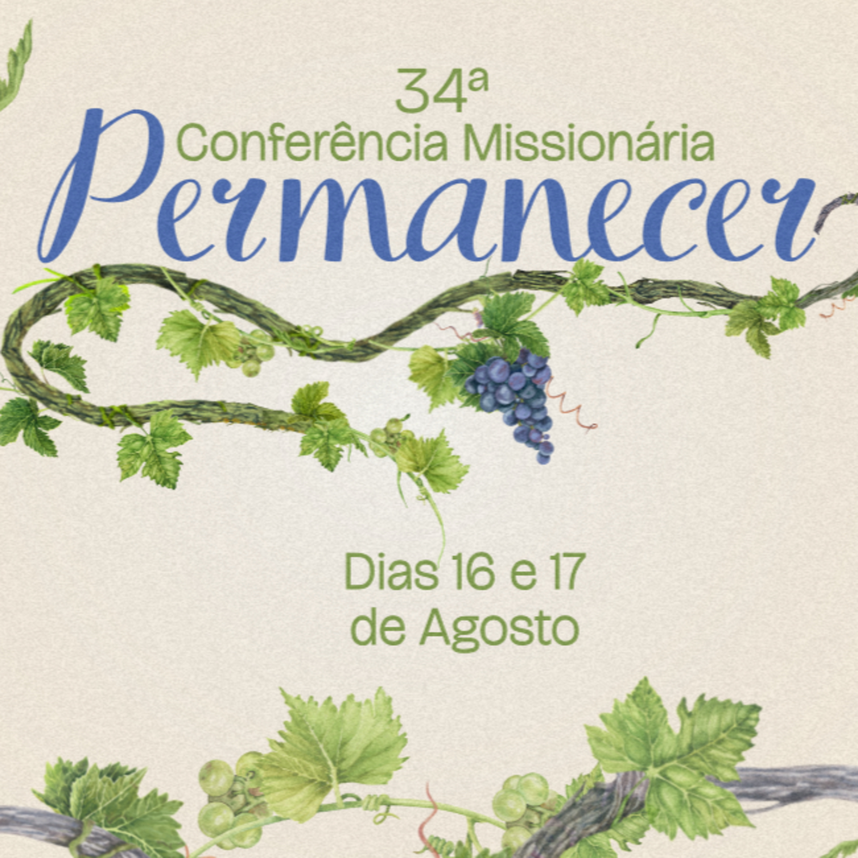 Culto da noite 17.08.2025 - 34° Conferência Missionária Permanecer - João 17.20-21 | Adalberto Rangel episode artwork