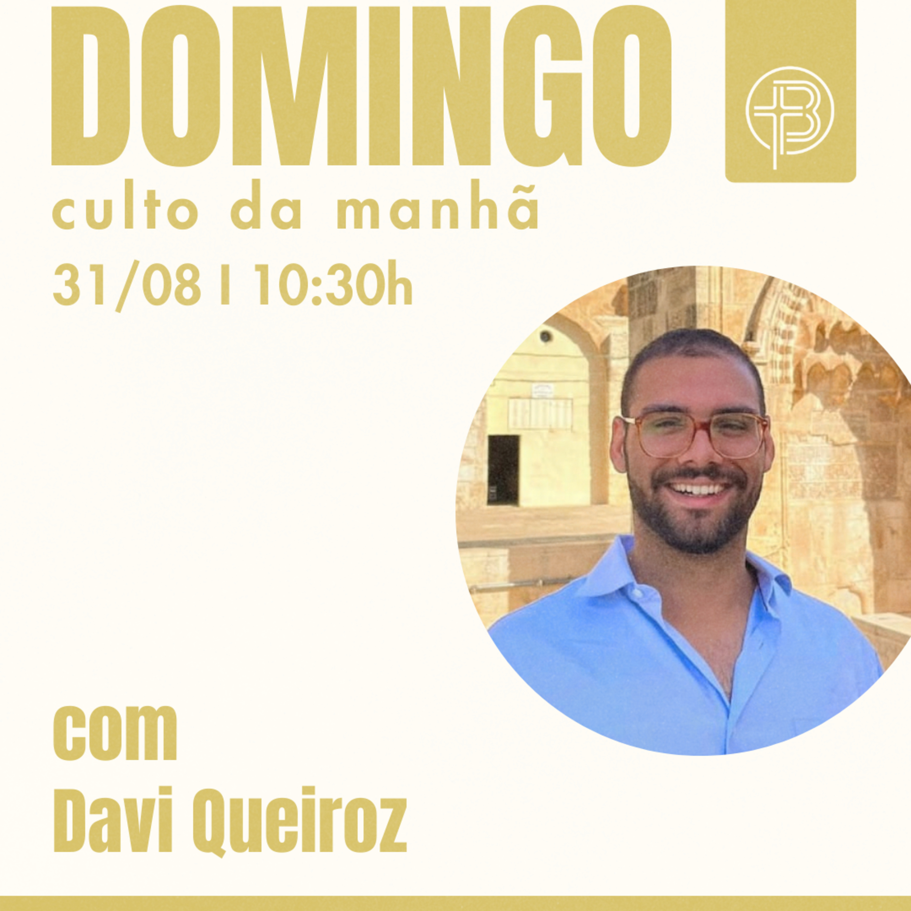 Culto da Manhã 31.08.2025 - O Cristo que amamos - João 8.1-11 | Davi Queiroz episode artwork