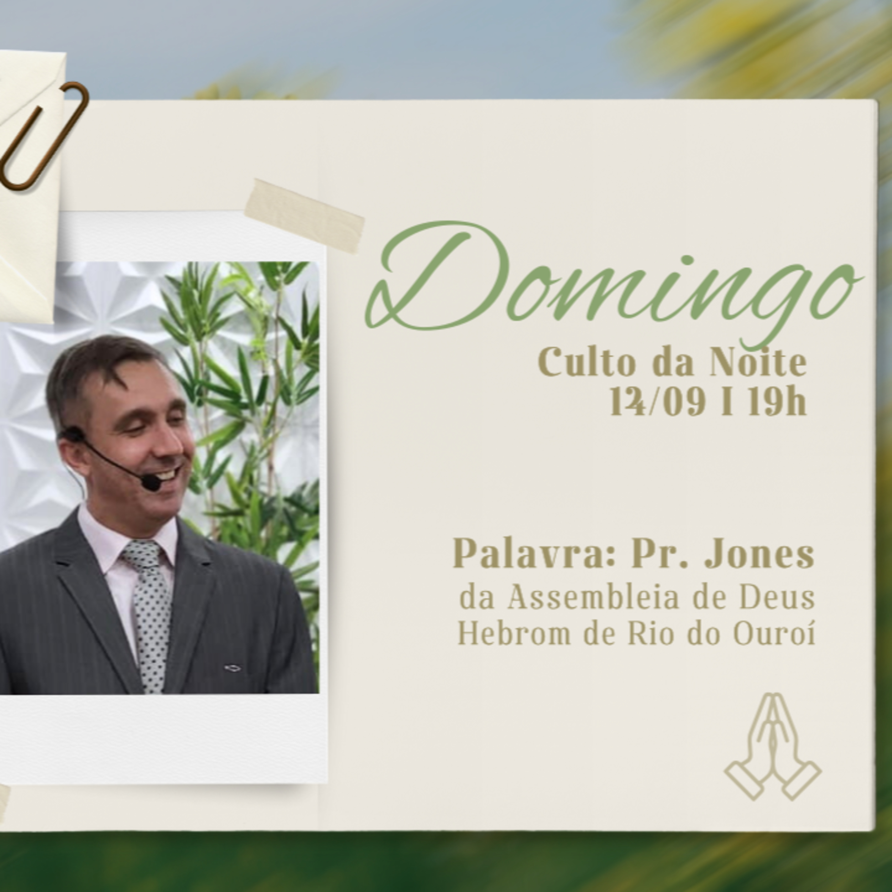 Conferência de Oração Noite 14.09.25 - Vivendo o extraordinário - Mateus 6.5-15 | Pr. Jones episode artwork