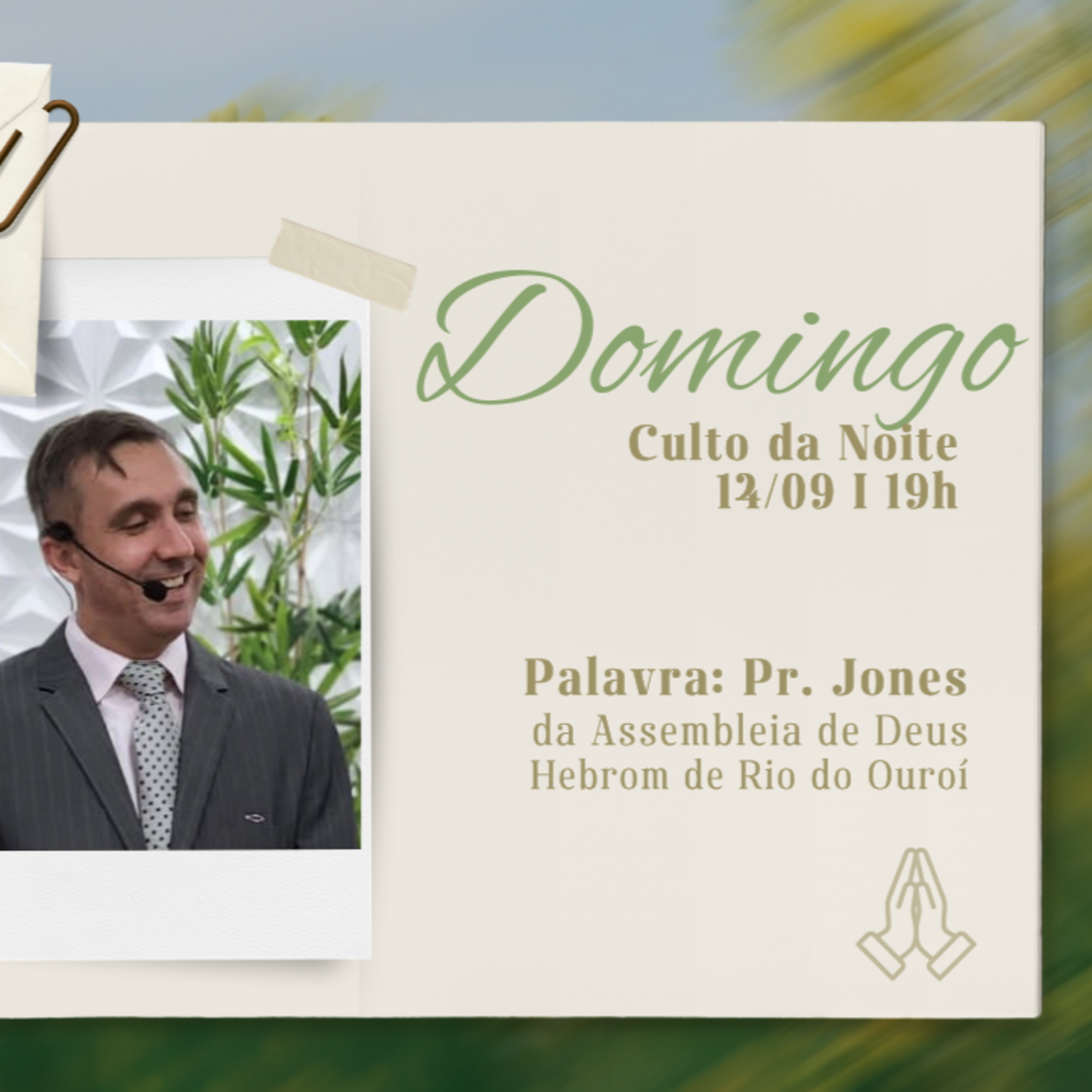 Conferência de Oração Noite 14.09.25 - Vivendo o extraordinário - Mateus 6.5-15 124 | Pr. Jones episode artwork