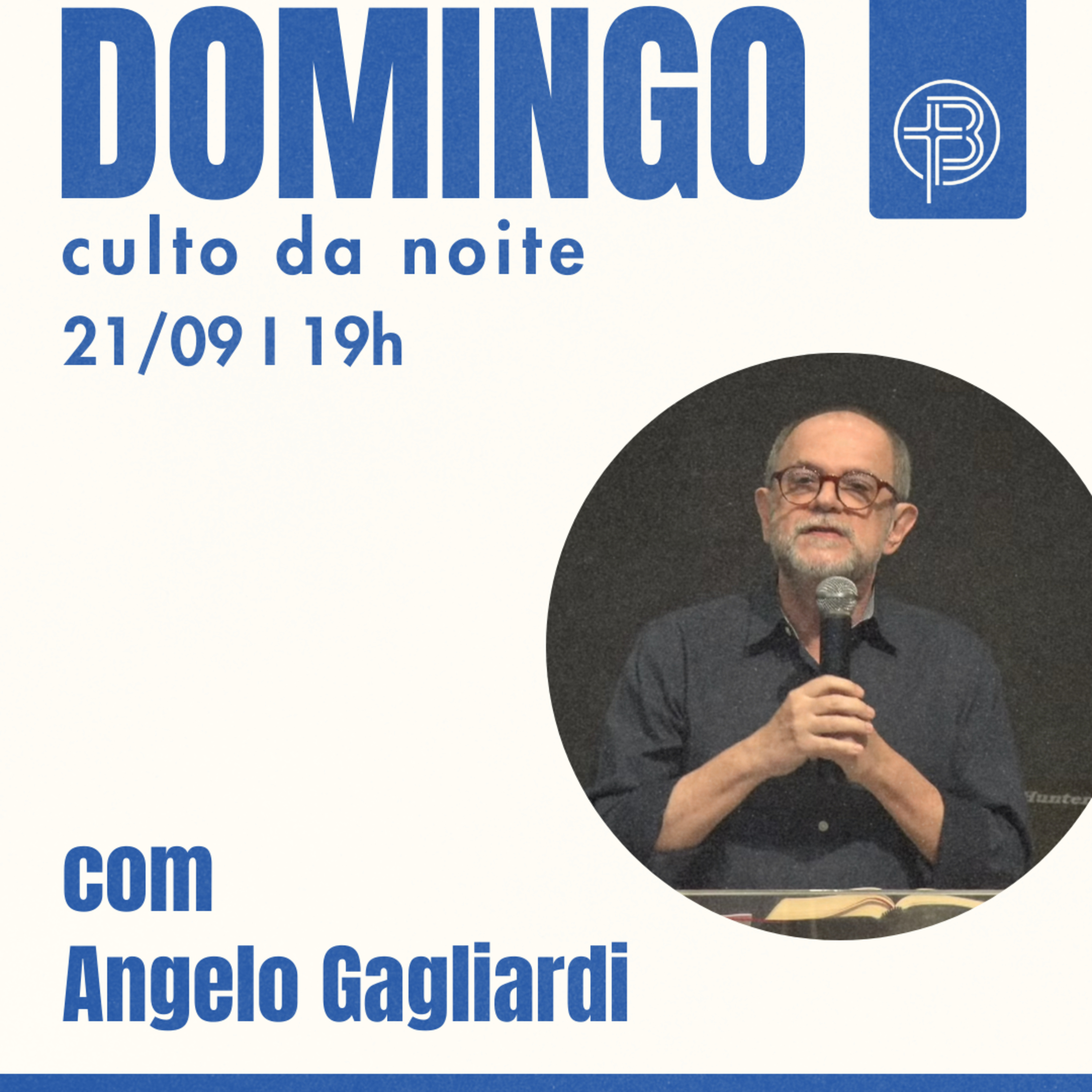 Culto da Noite 21.09.2025 - A visão e a vocação de Isaías - Isaías 6:1-8 | Ângelo Gagliardi Jr. episode artwork
