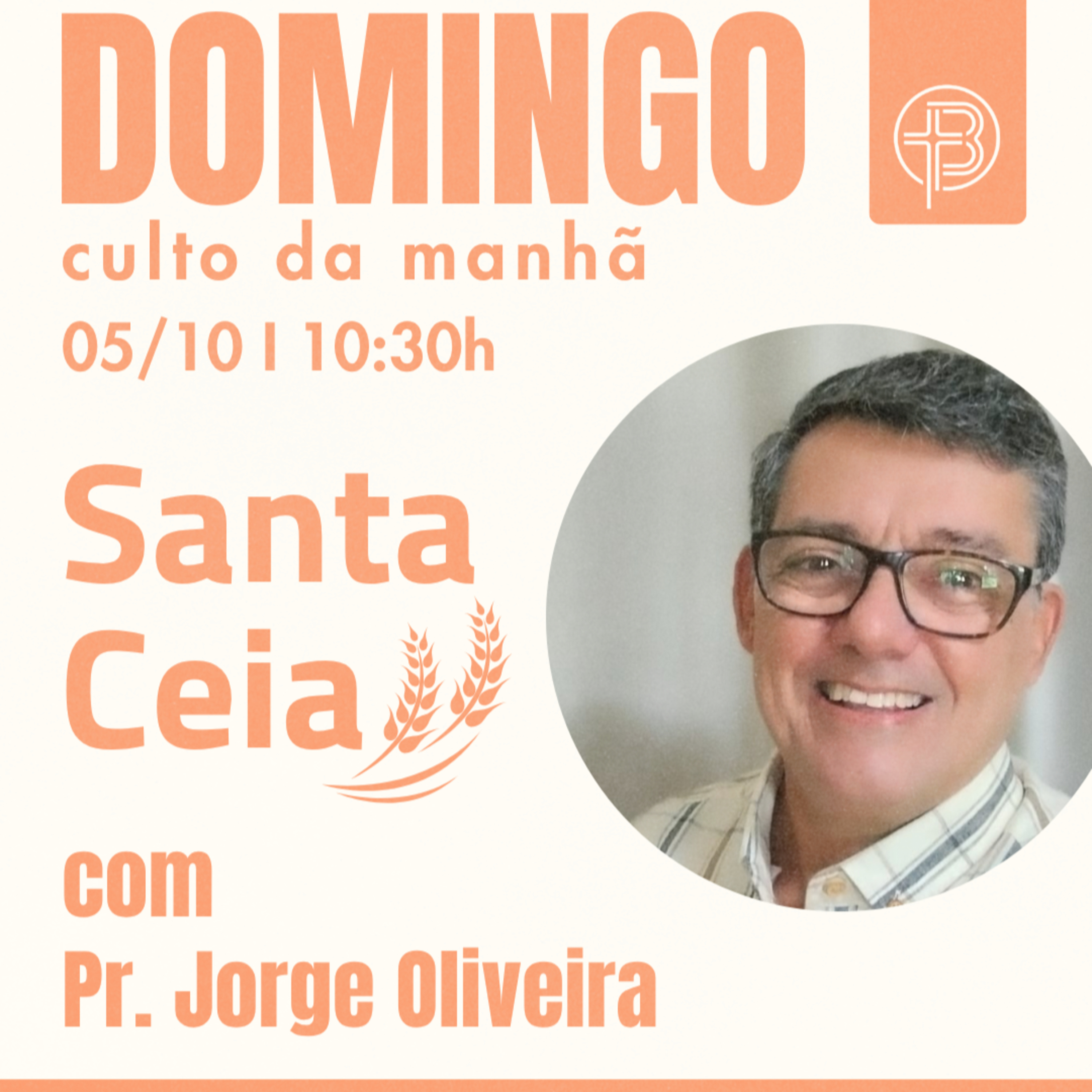 Culto da Manhã 05.10.2025 - Um convite à mesa da graça - 2 Samuel 9.1-13 | Pr. Jorginho episode artwork