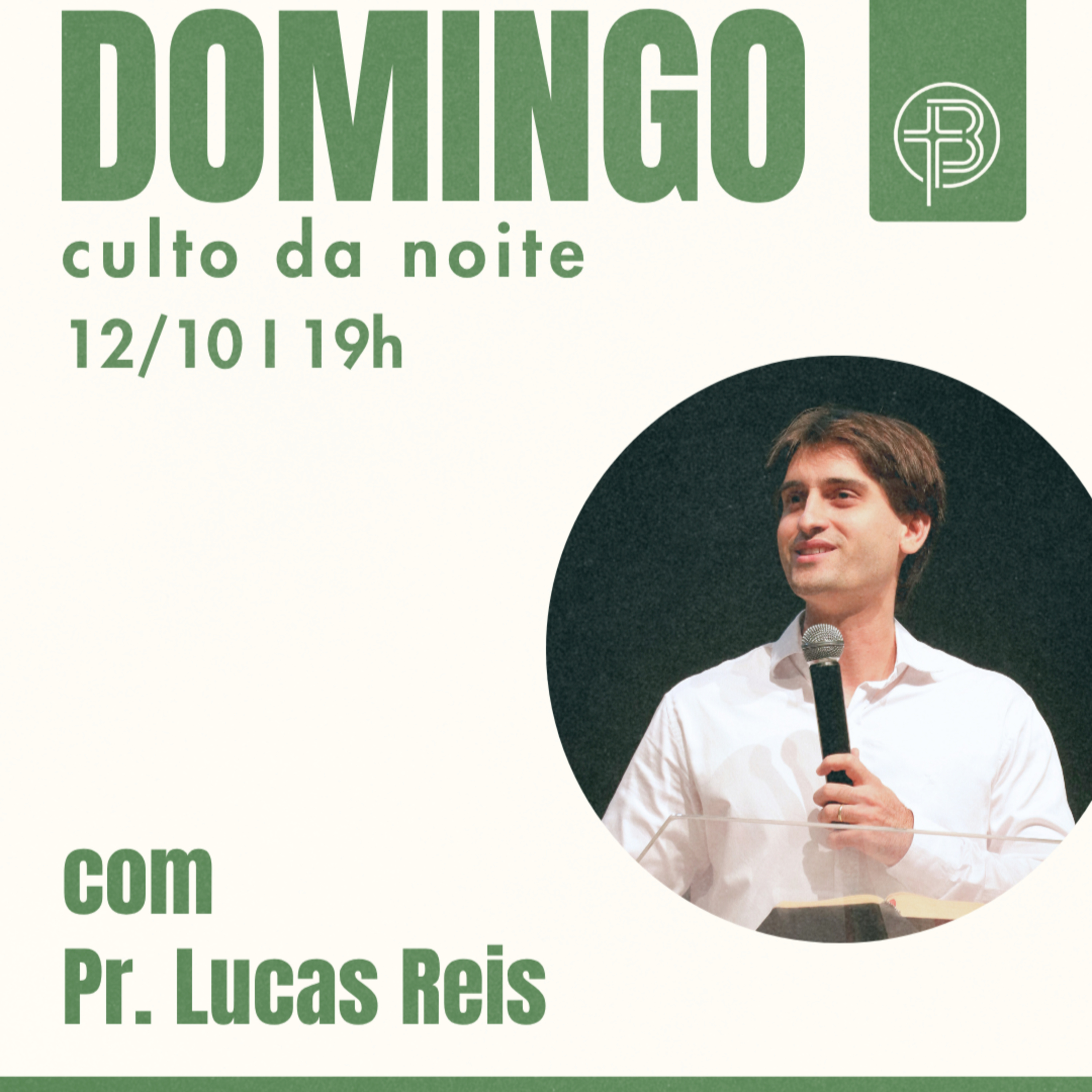 Culto da Noite 12.10.2025 - Venha o teu Reino - Mateus 6.10 | Pr. Lucas Reis episode artwork